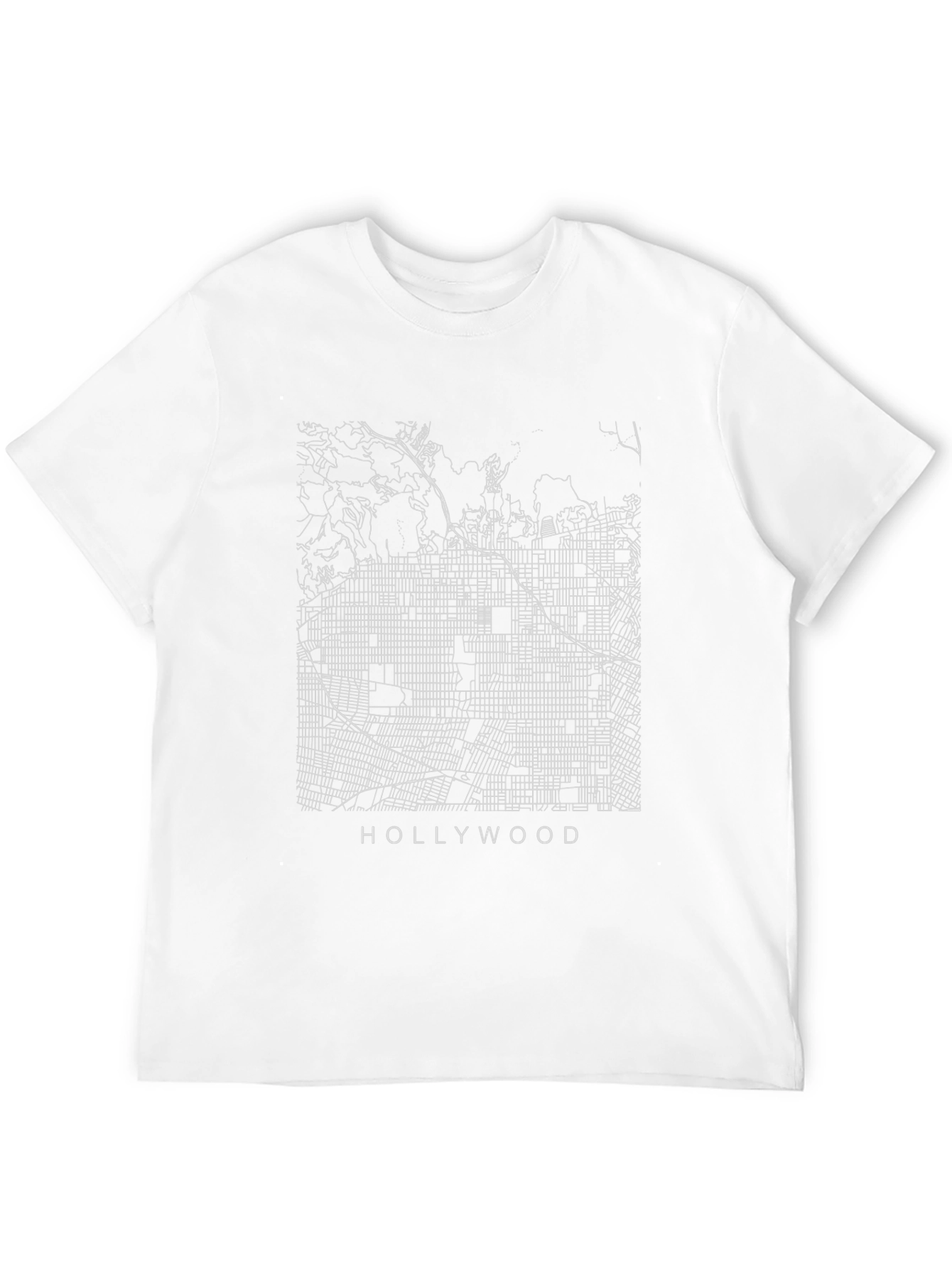 Hollywood Map T-Shirt