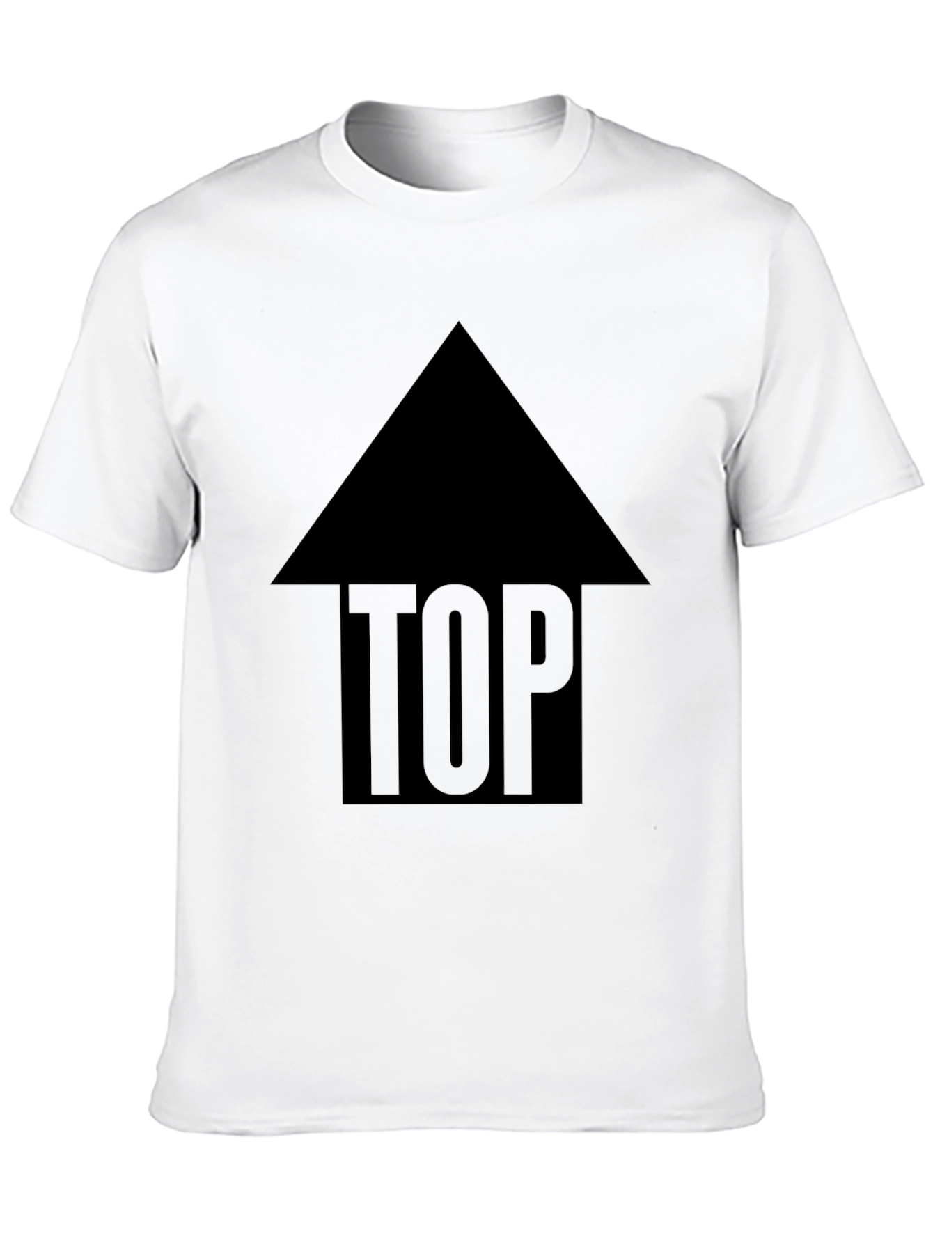 Top Directional Arrow Graphic T-Shirt