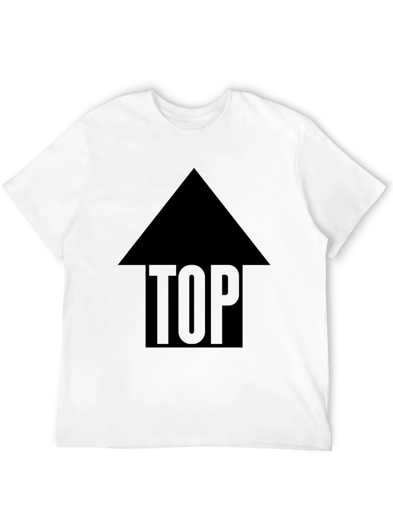 Top Directional Arrow Graphic T-Shirt