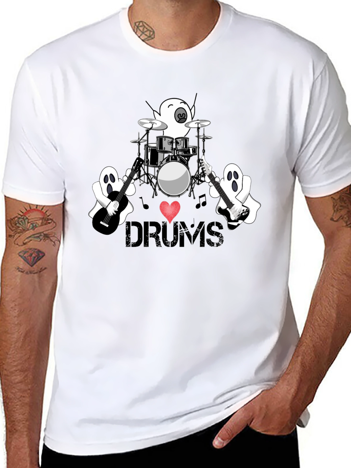 Ghost Band T-Shirt - Drums