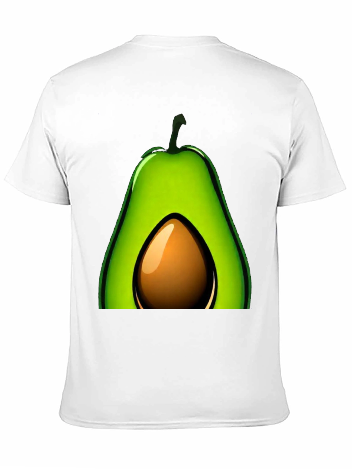 Avocado Graphic T-Shirt - Black Casual Tee