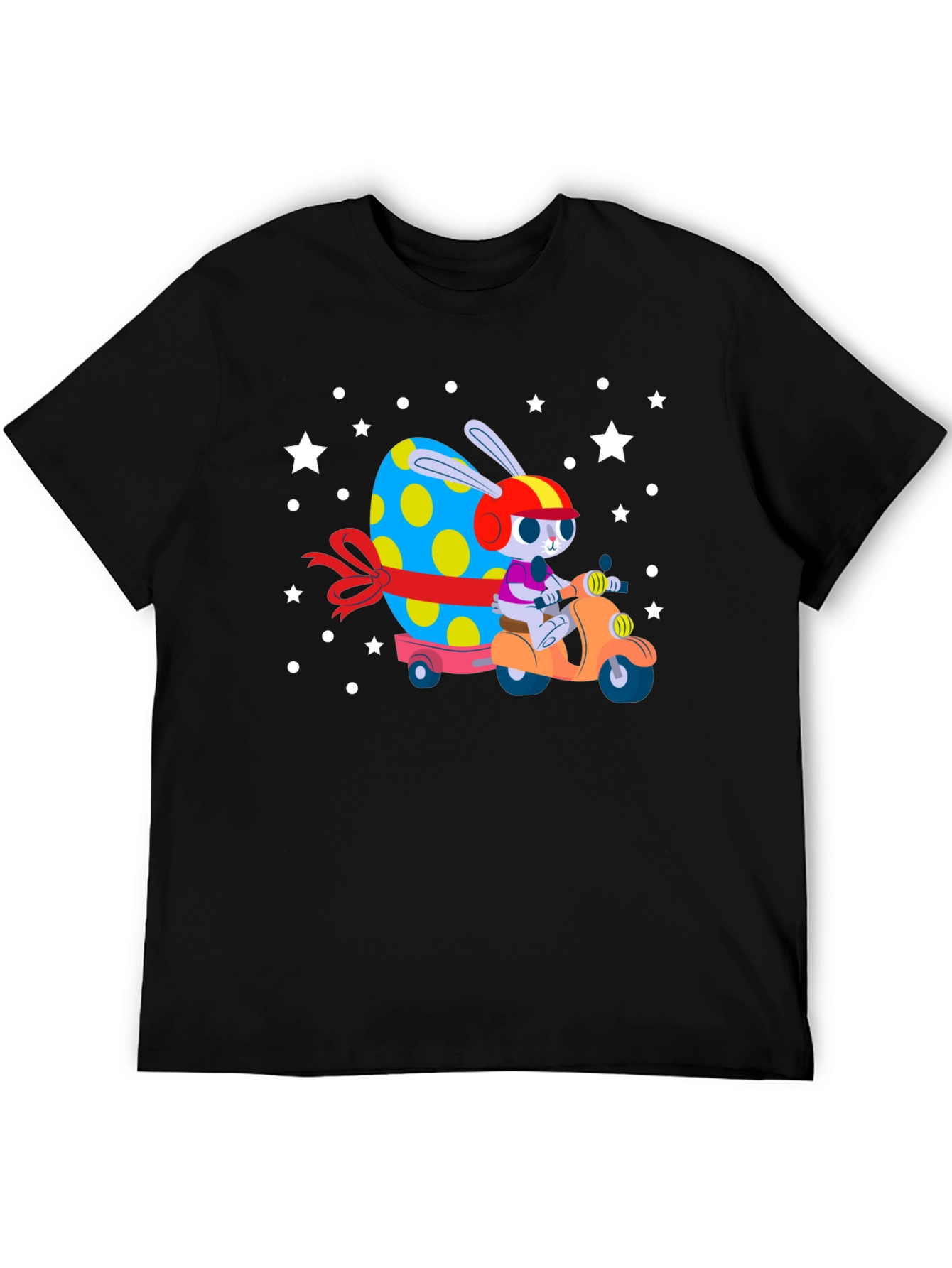 Easter Bunny Scooter Tee