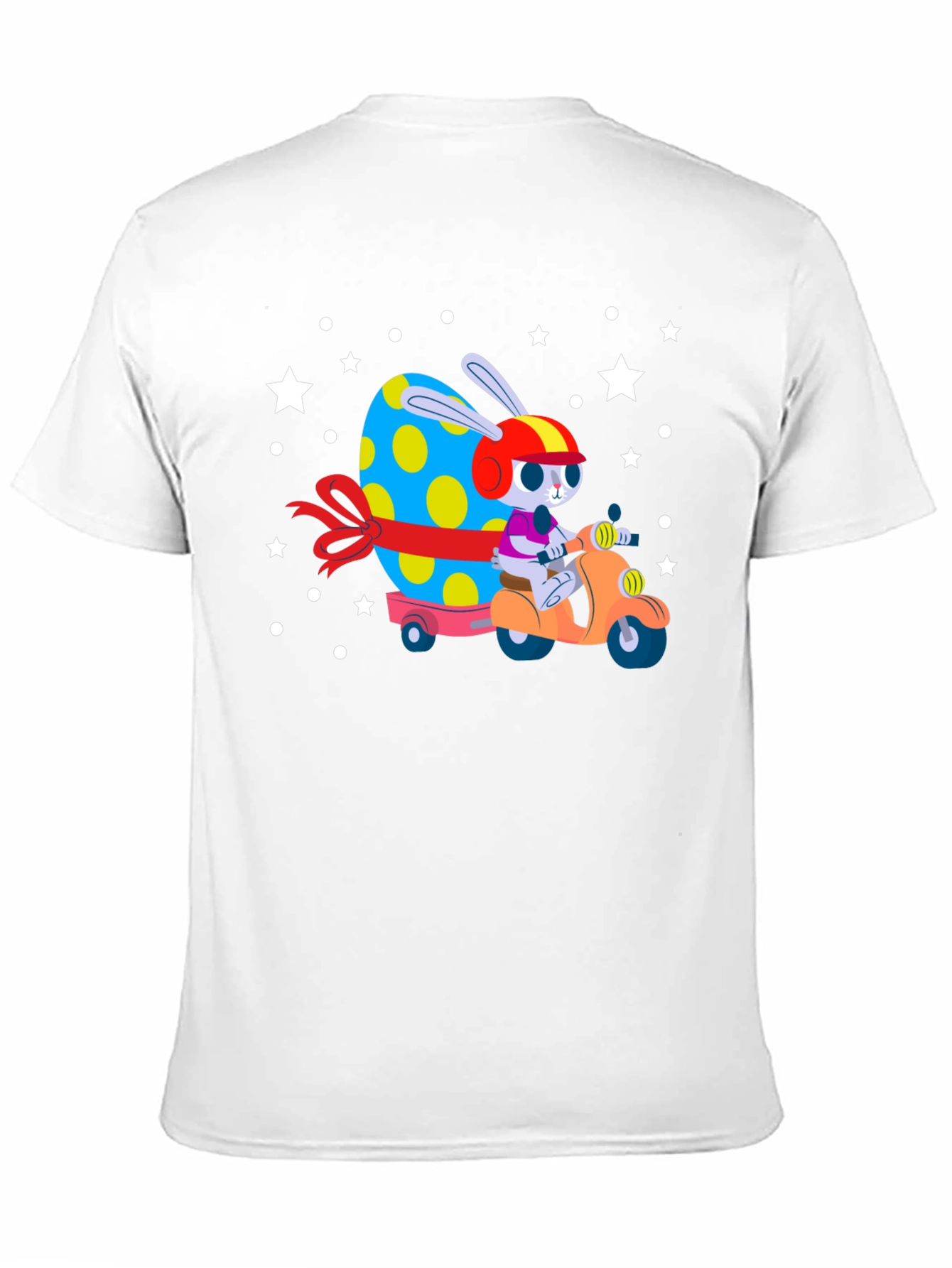 Easter Bunny Scooter Tee