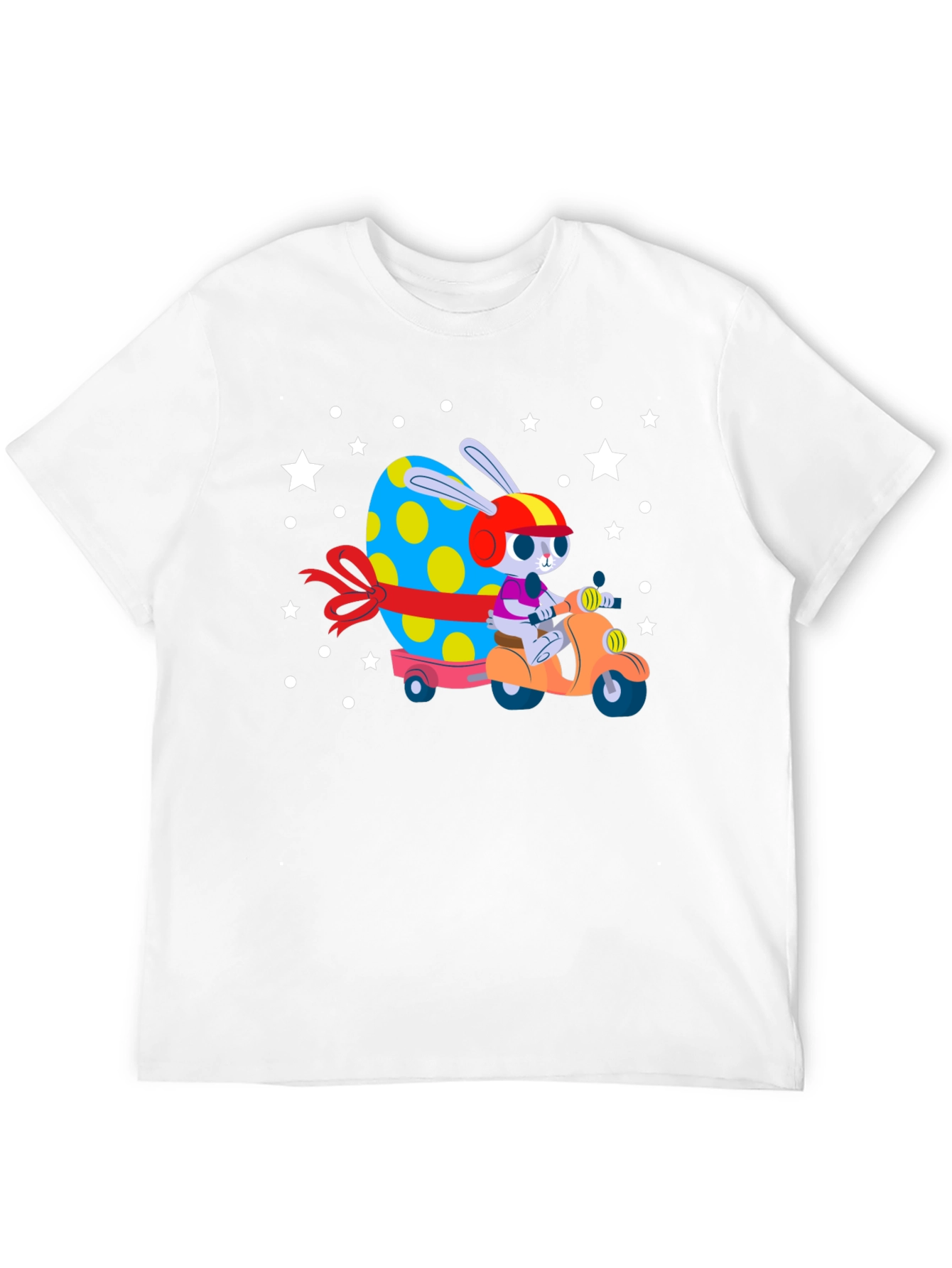 Easter Bunny Scooter Tee