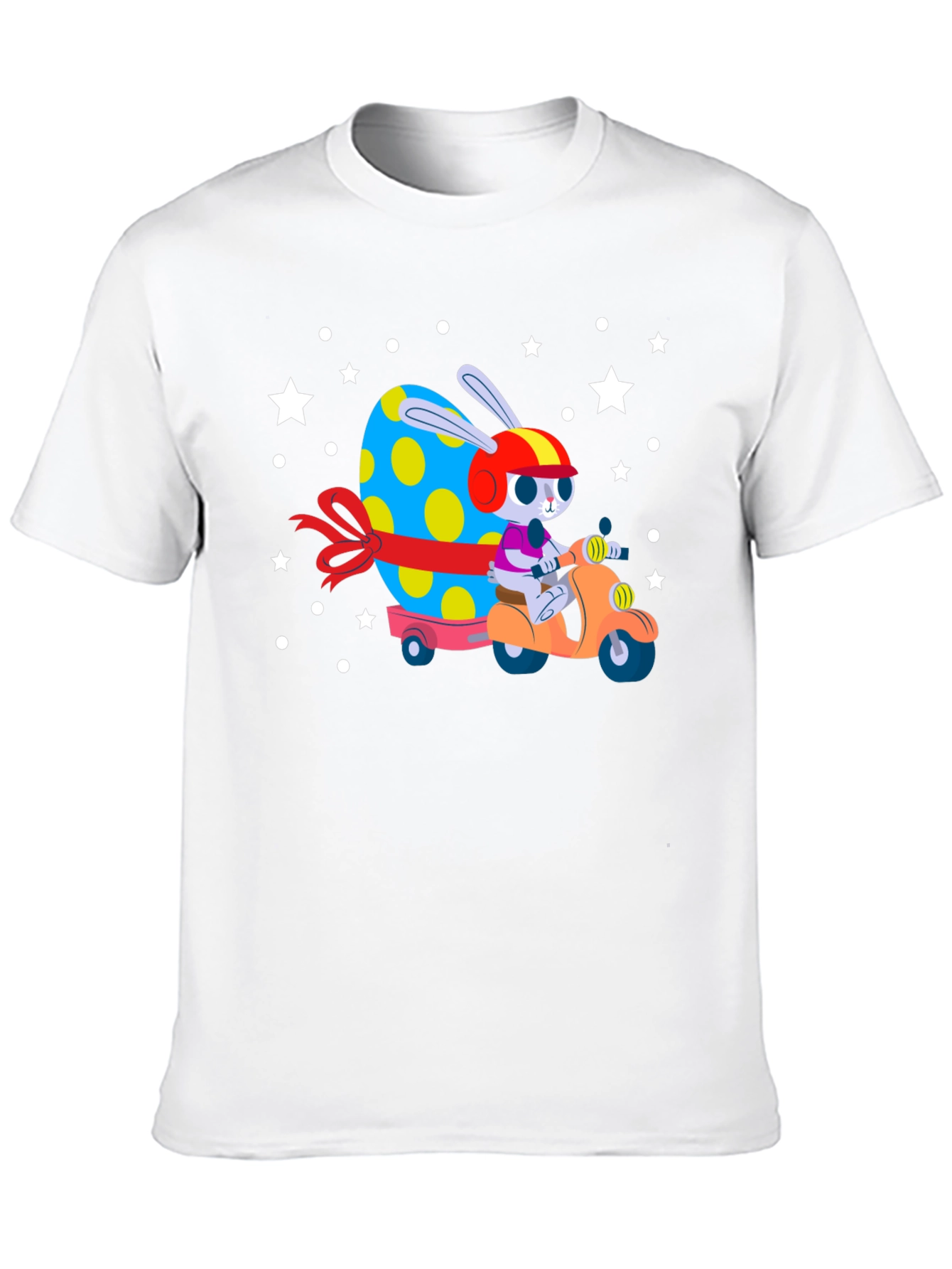 Easter Bunny Scooter Tee