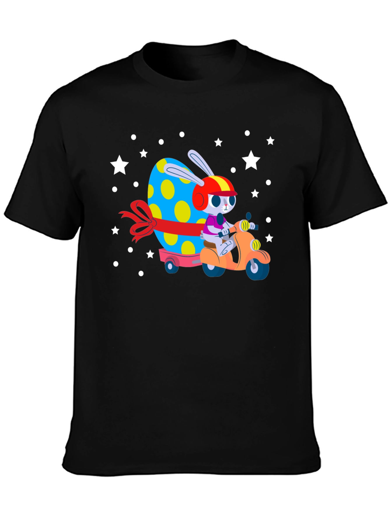 Easter Bunny Scooter Tee