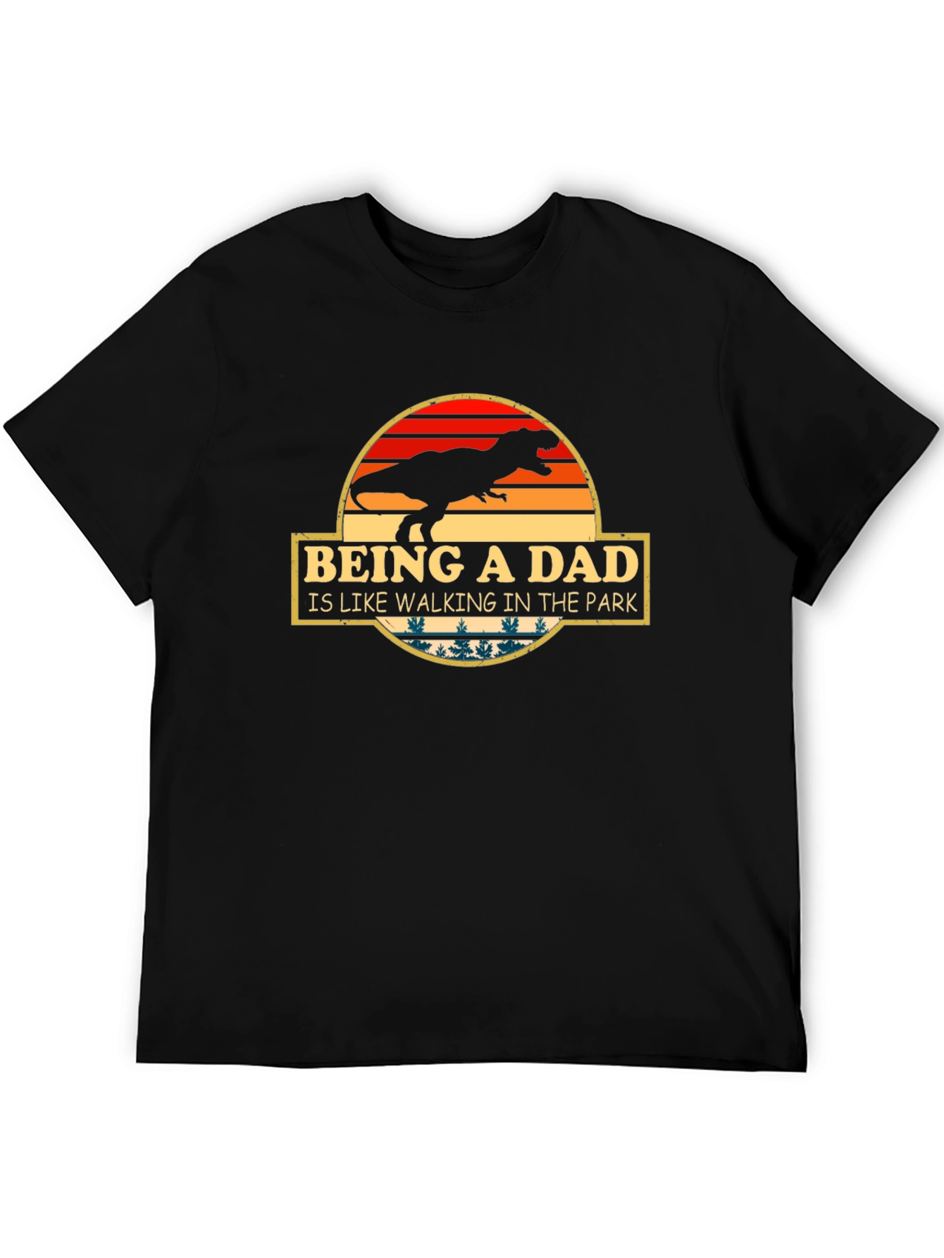 Being a Dad T-Rex T-Shirt