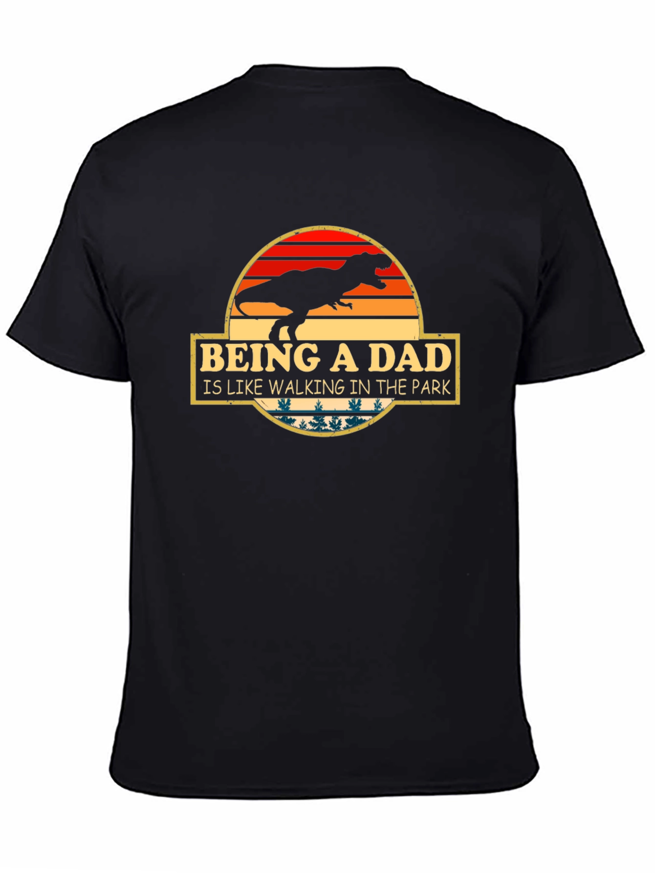 Being a Dad T-Rex T-Shirt