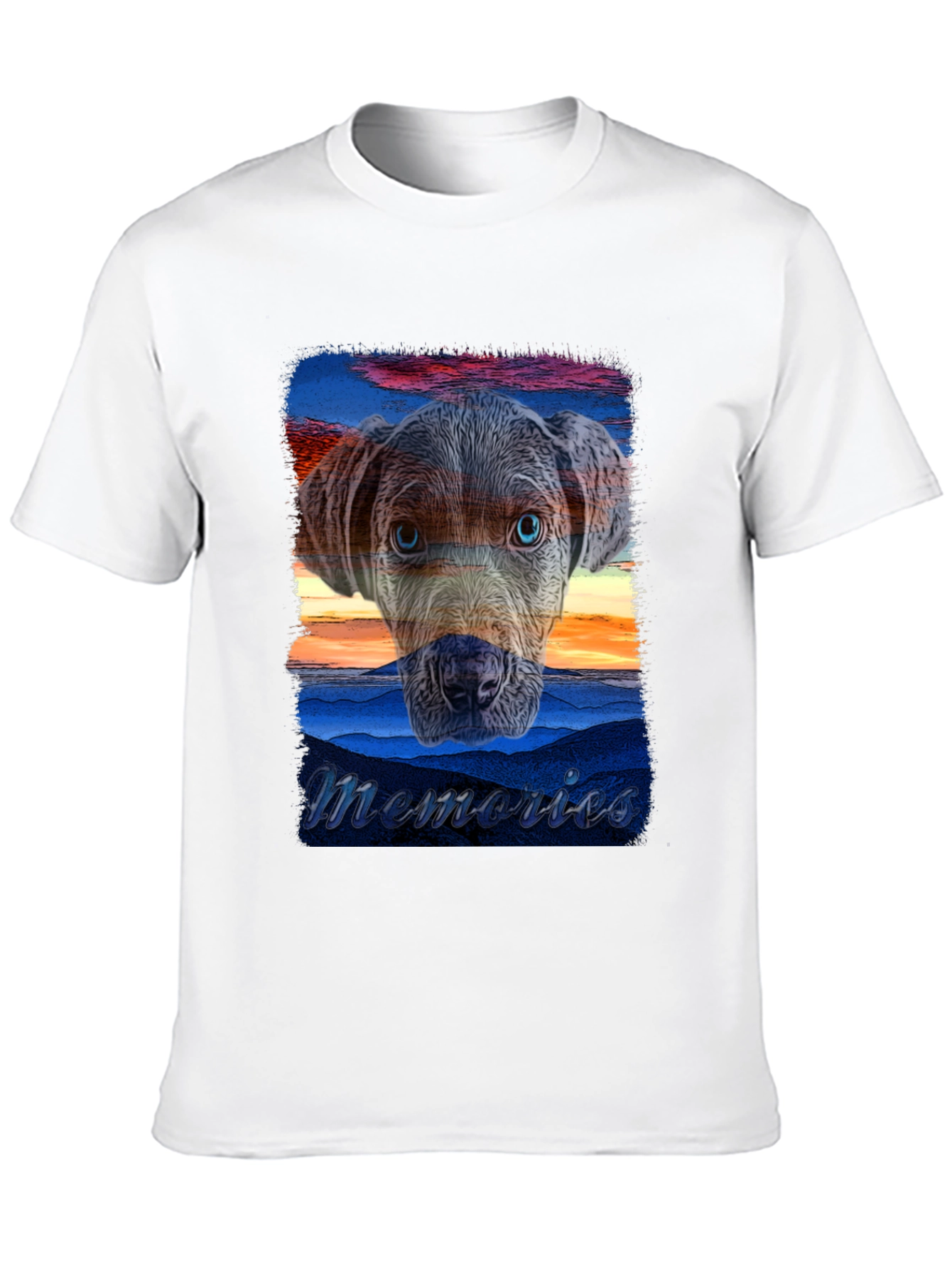 Memories Dog Graphic T-Shirt - Unisex