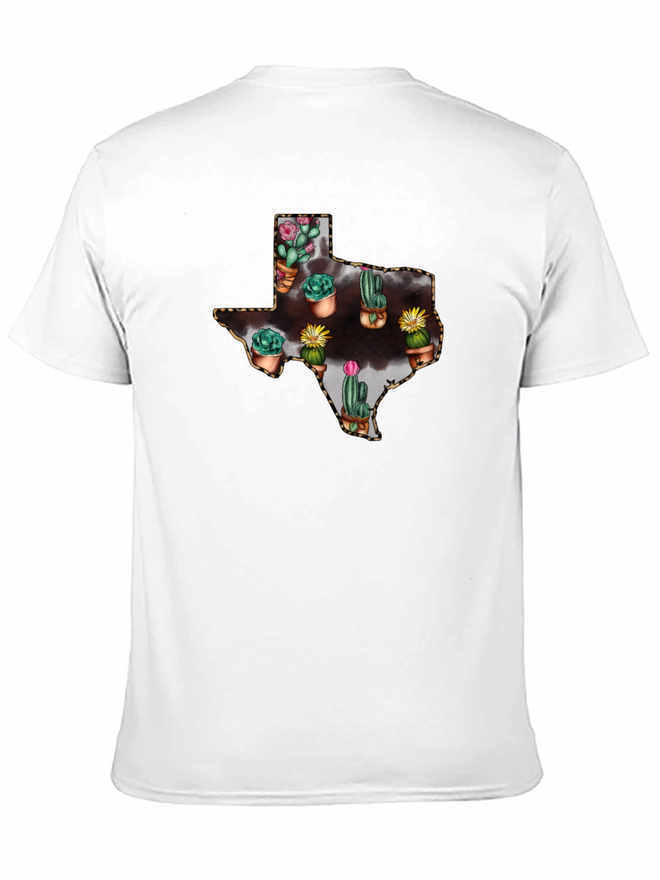 Texas Cactus T-Shirt - Trendy Graphic Tee