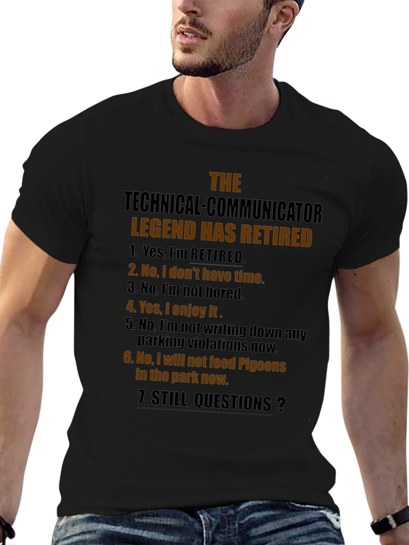 Retired Technical Communicator T-Shirt