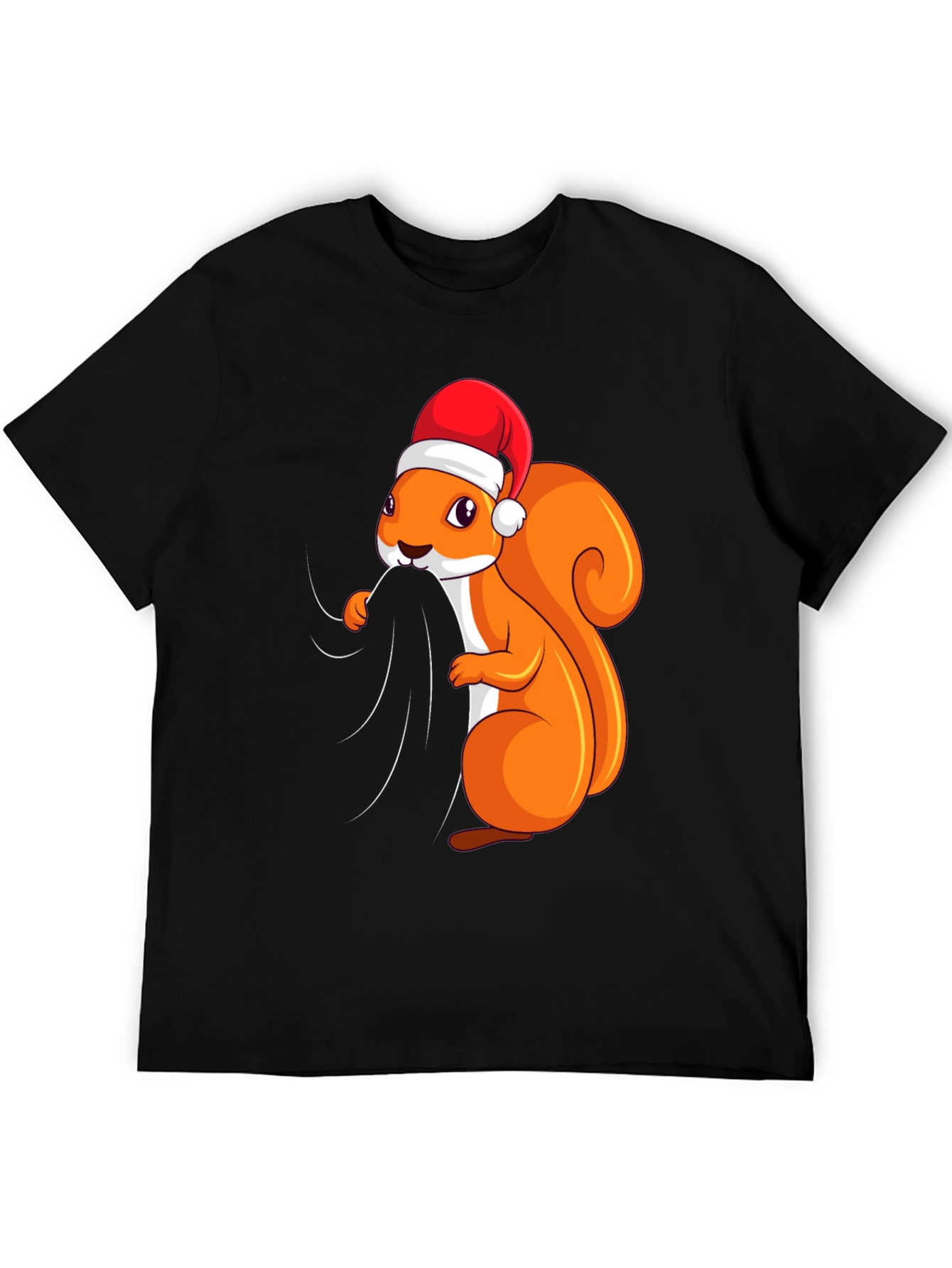 Festive Squirrel Graphic Tee
