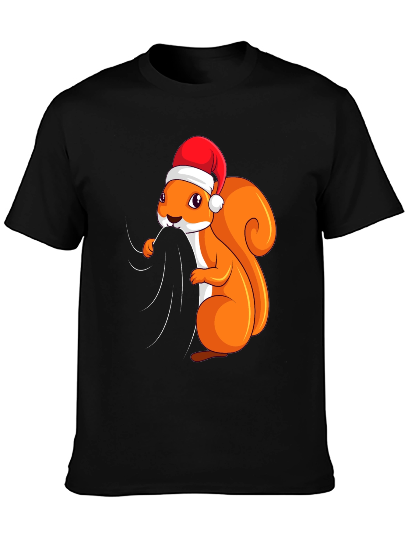 Festive Squirrel Graphic Tee