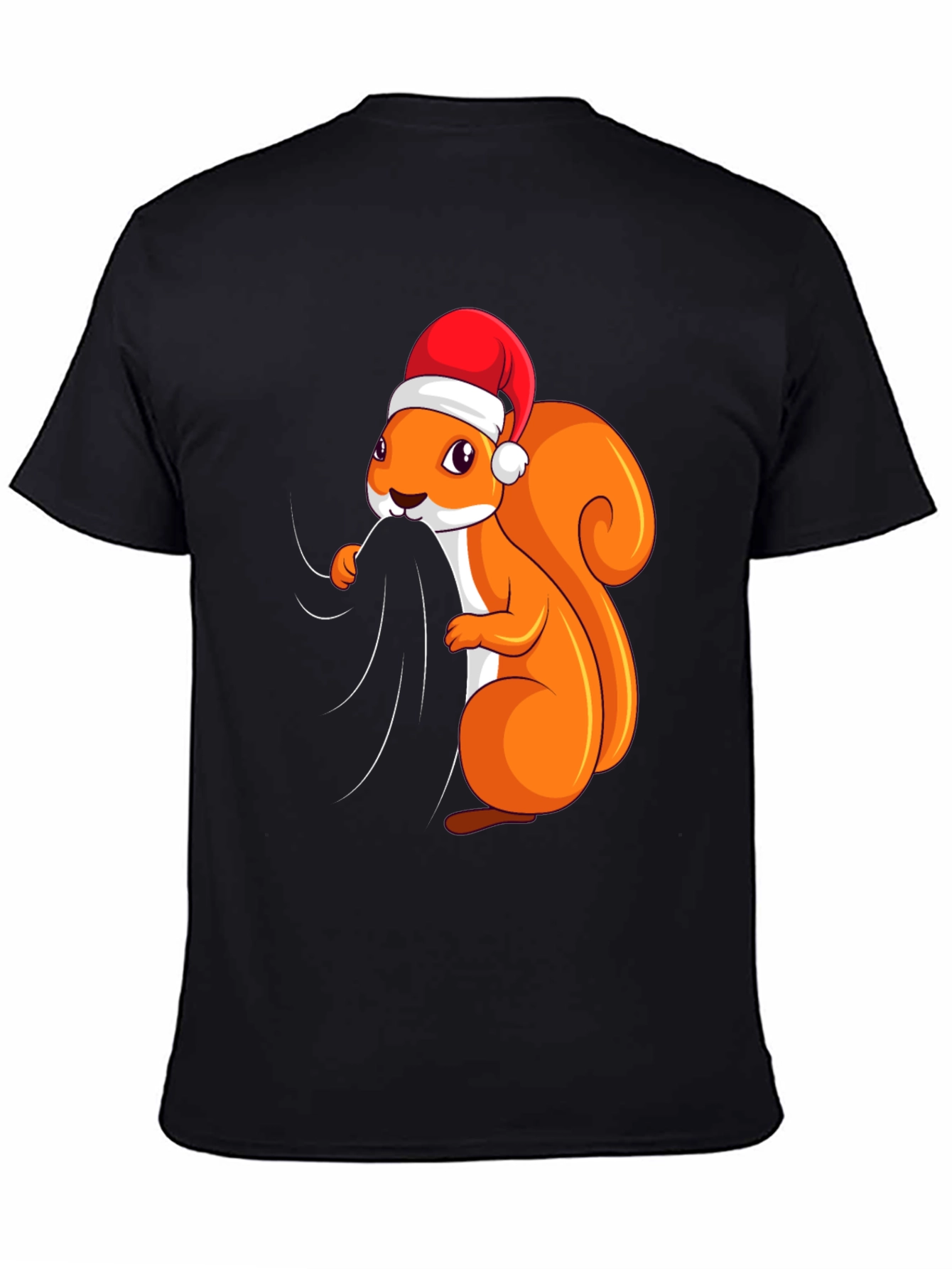Festive Squirrel Graphic Tee
