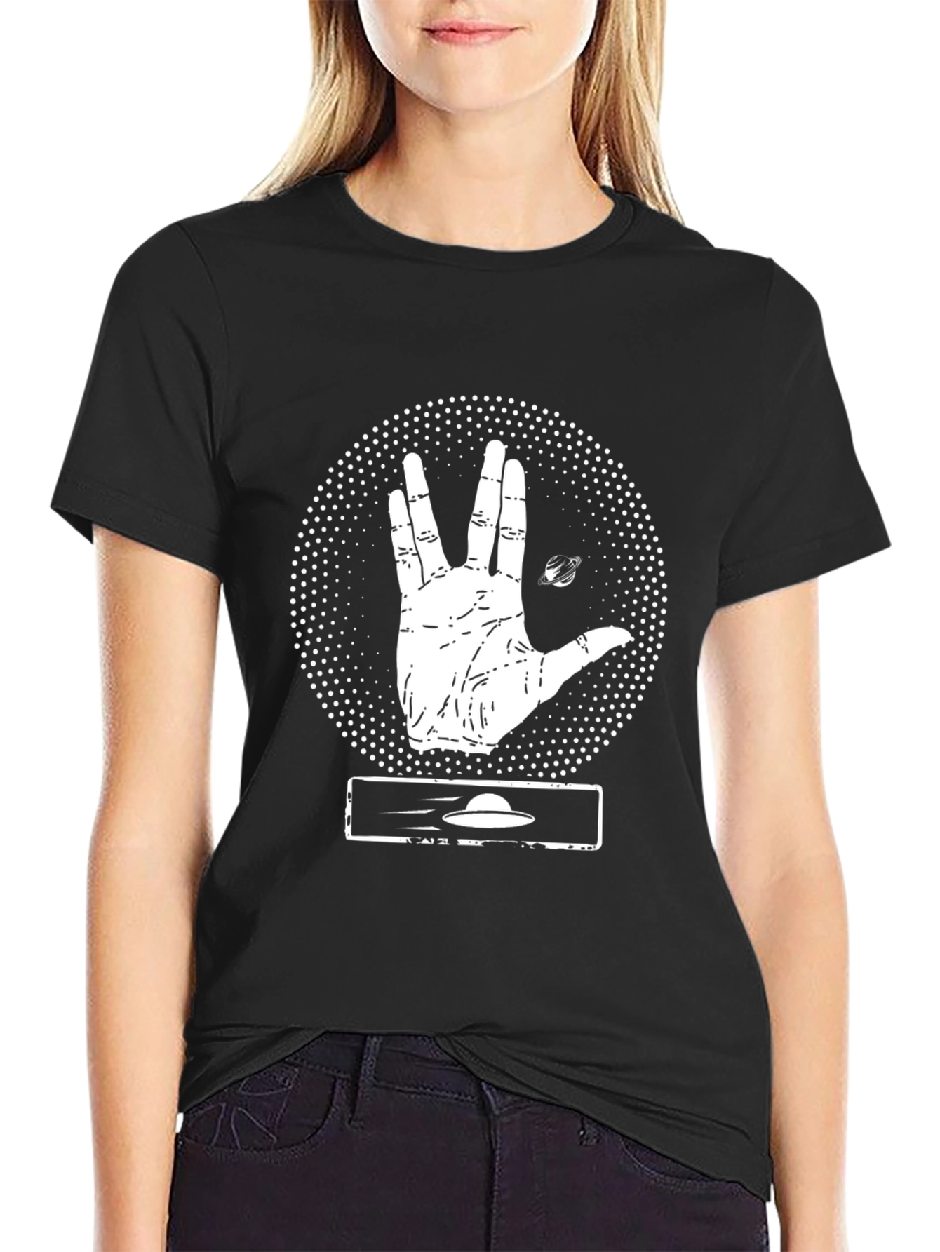 Star Trek Live Long & Prosper UFO T-Shirt