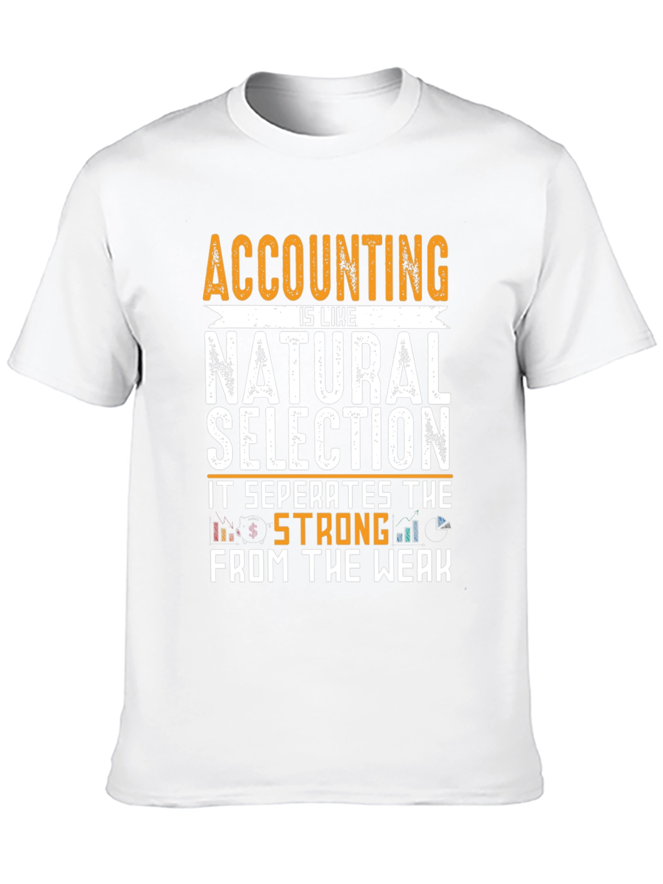 Accounting Natural Selection T-Shirt