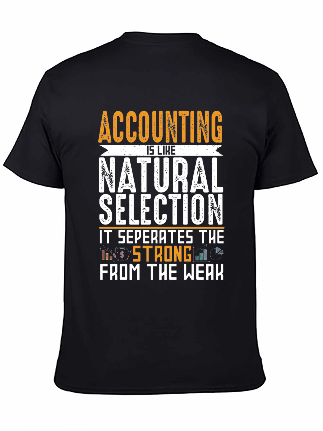 Accounting Natural Selection T-Shirt
