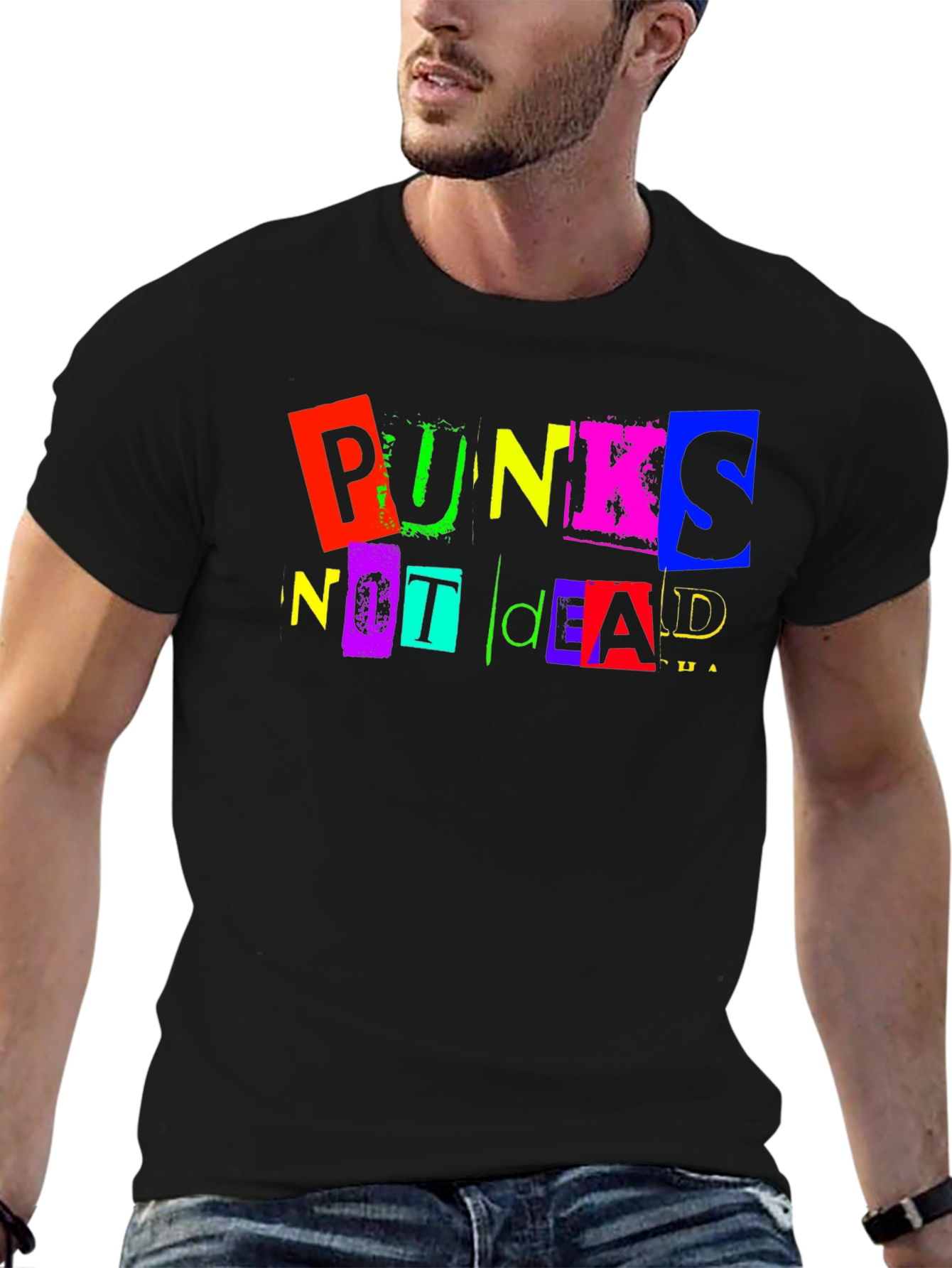 Puncks Not Dead Graphic Tee