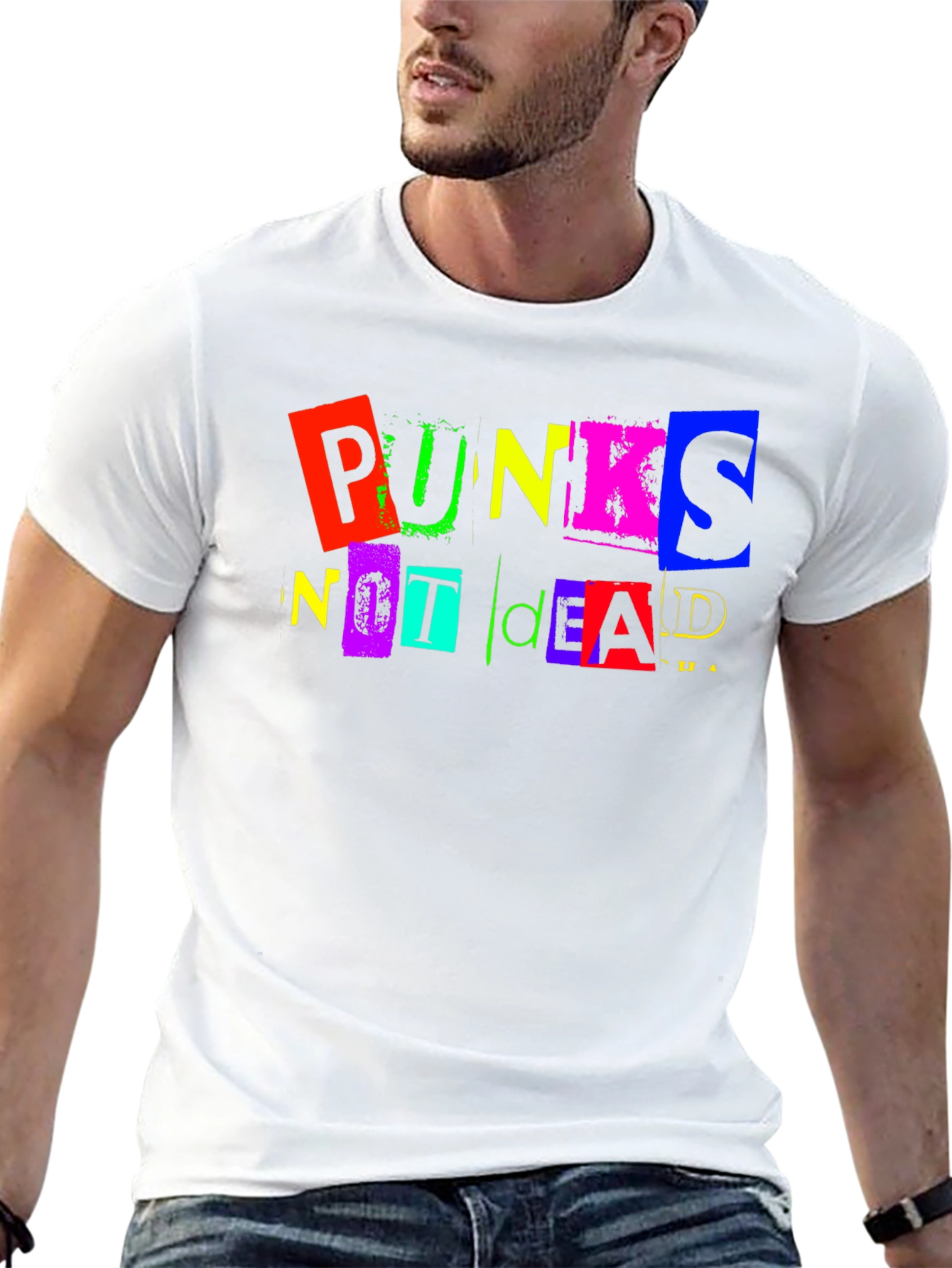 Puncks Not Dead Graphic Tee