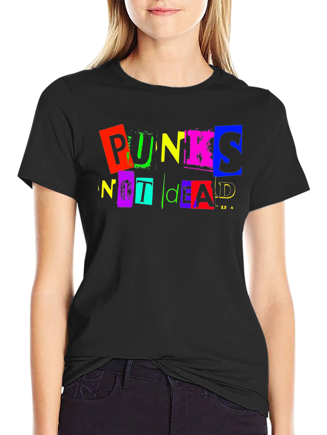 Puncks Not Dead Graphic Tee