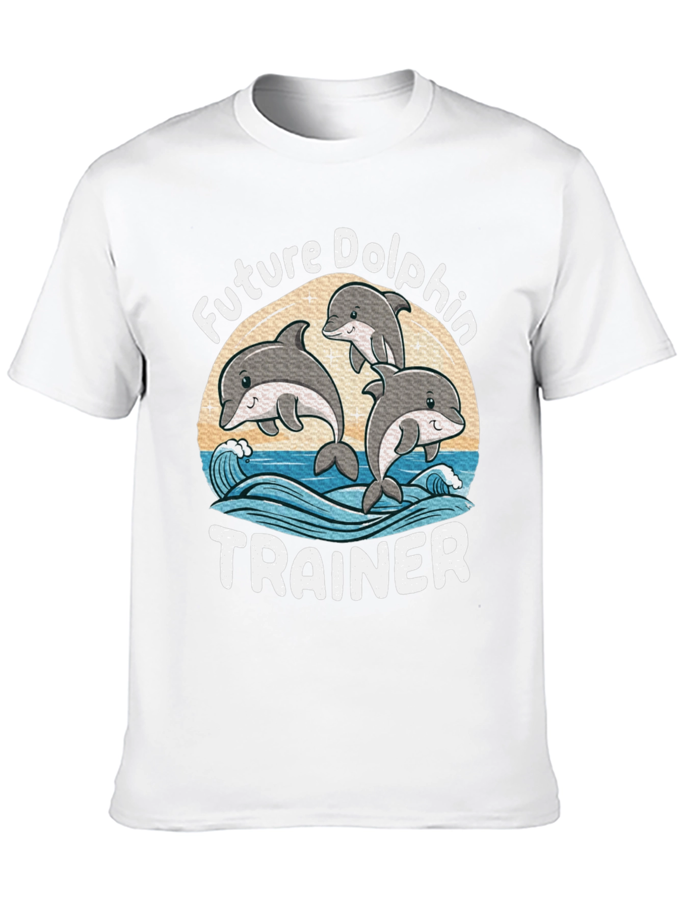 Future Dolphin Trainer T-Shirt - Cute Sea Animal Tee