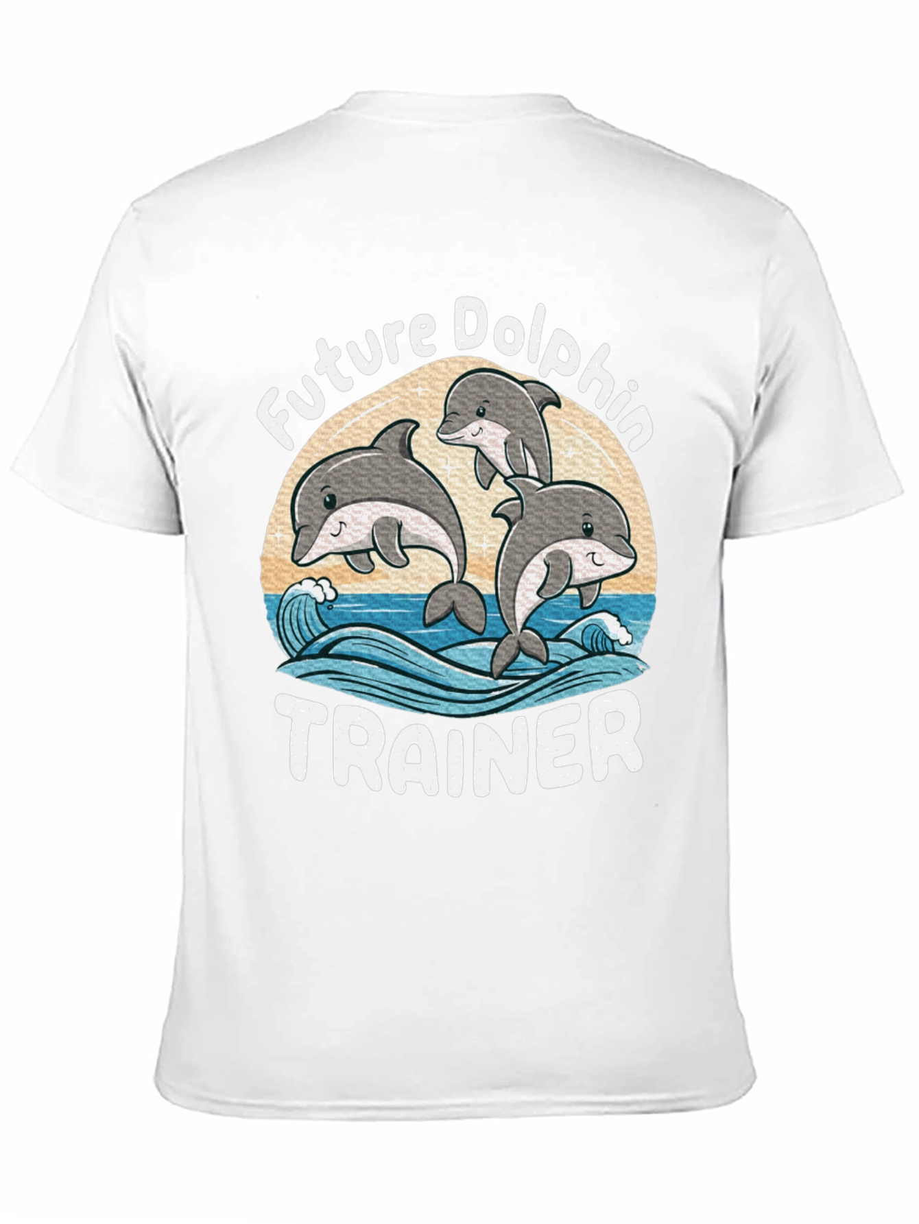 Future Dolphin Trainer T-Shirt - Cute Sea Animal Tee