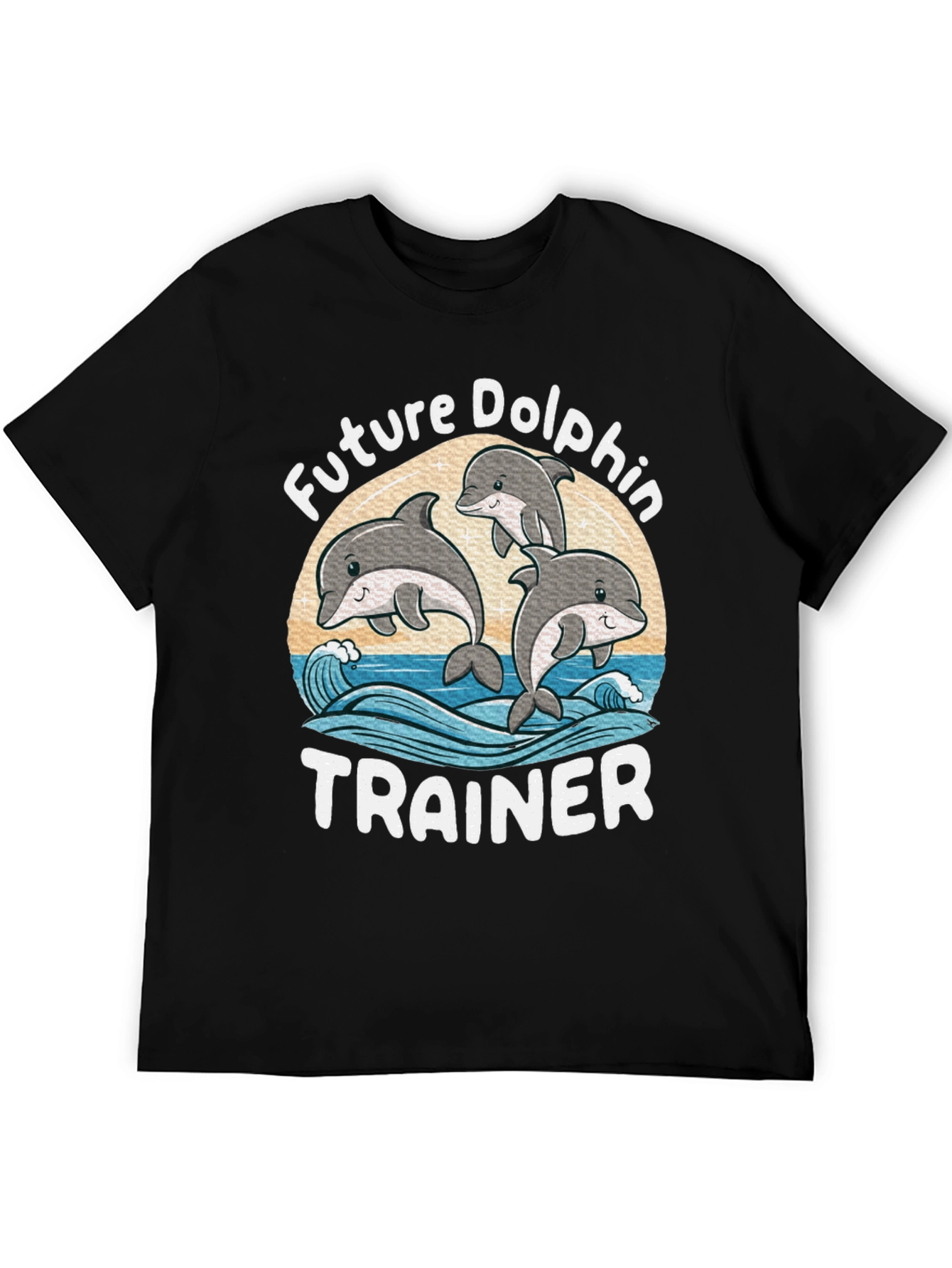 Future Dolphin Trainer T-Shirt - Cute Sea Animal Tee