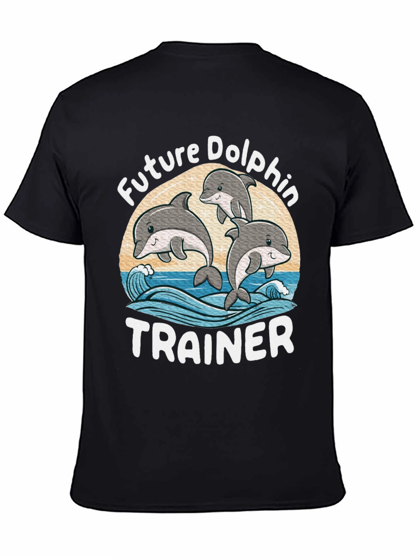 Future Dolphin Trainer T-Shirt - Cute Sea Animal Tee