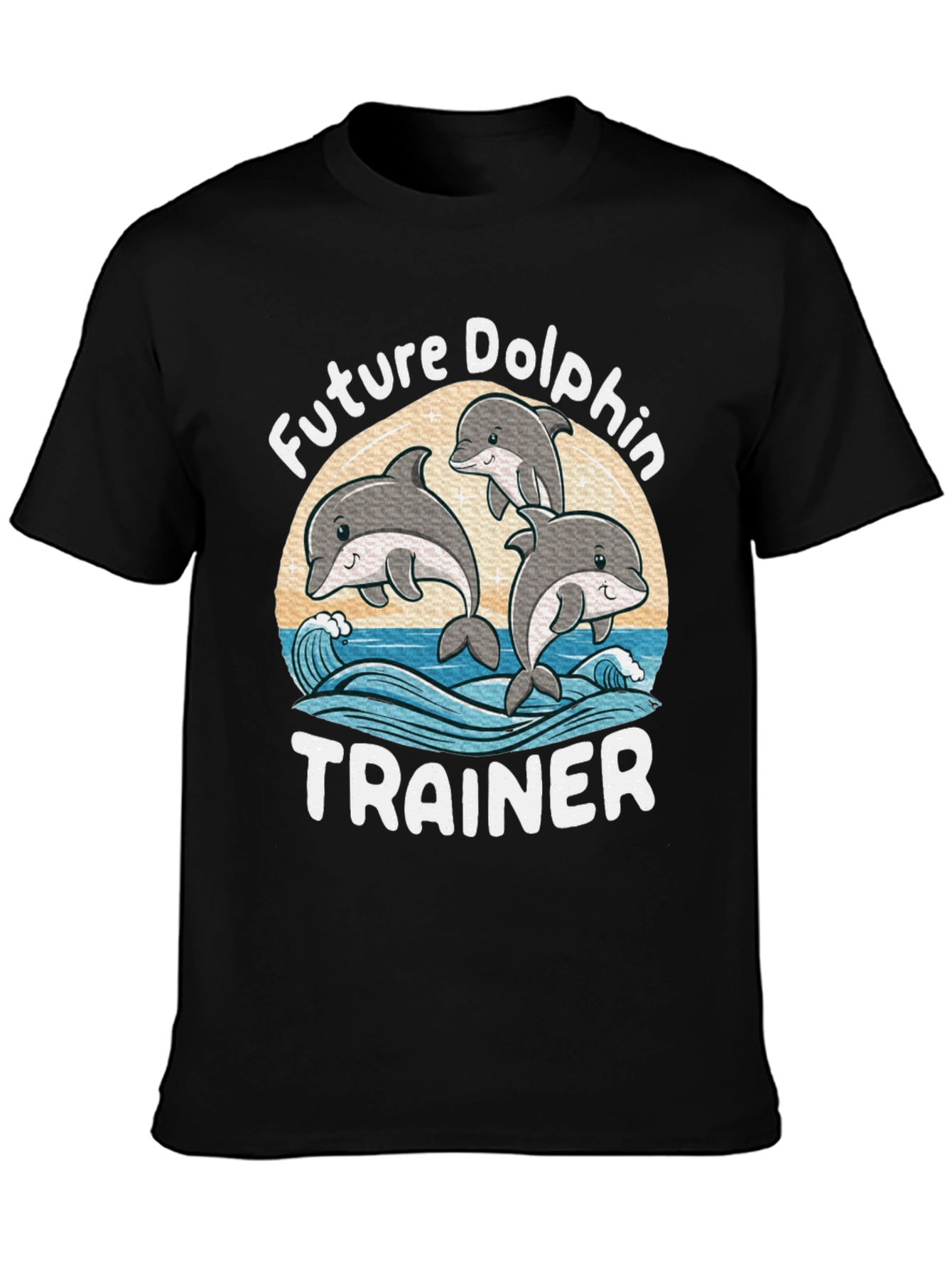 Future Dolphin Trainer T-Shirt - Cute Sea Animal Tee