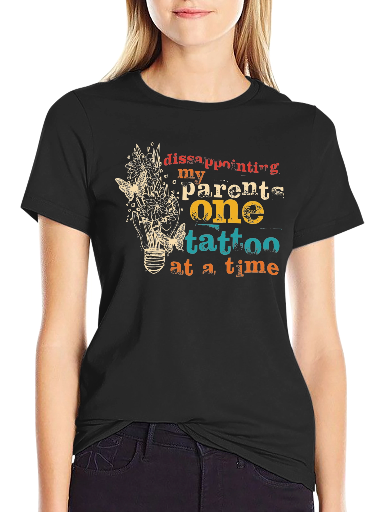 Disappointing My Parents Tattoo T-Shirt