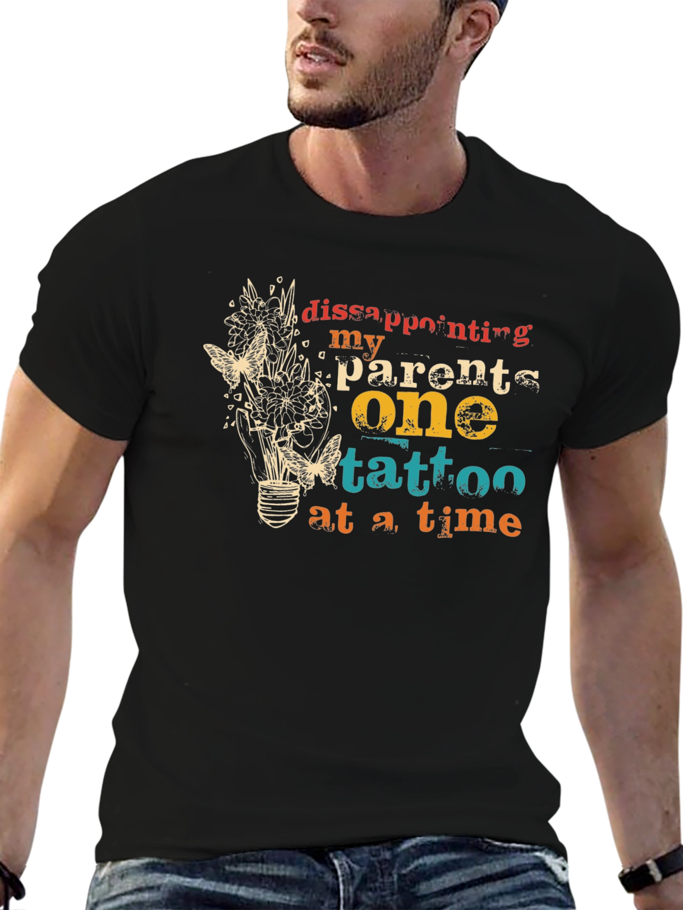 Disappointing My Parents Tattoo T-Shirt