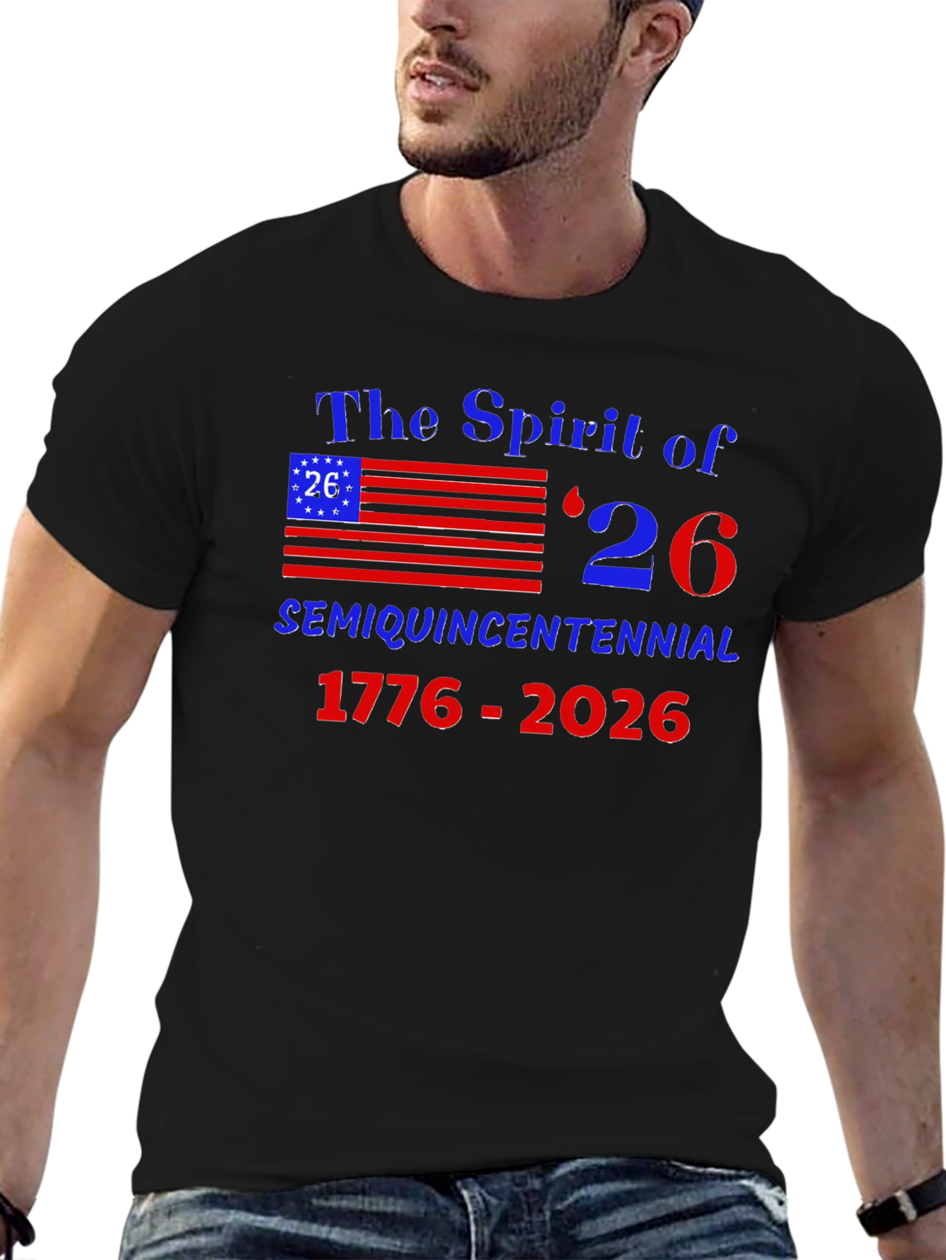 Spirit of 26 Semi Quincentennial T-Shirt