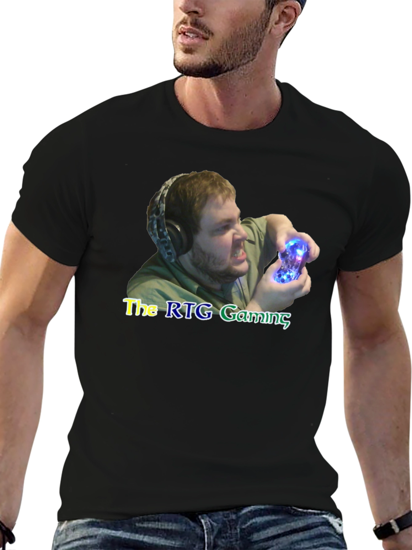 The RTG Gaming Black T-Shirt