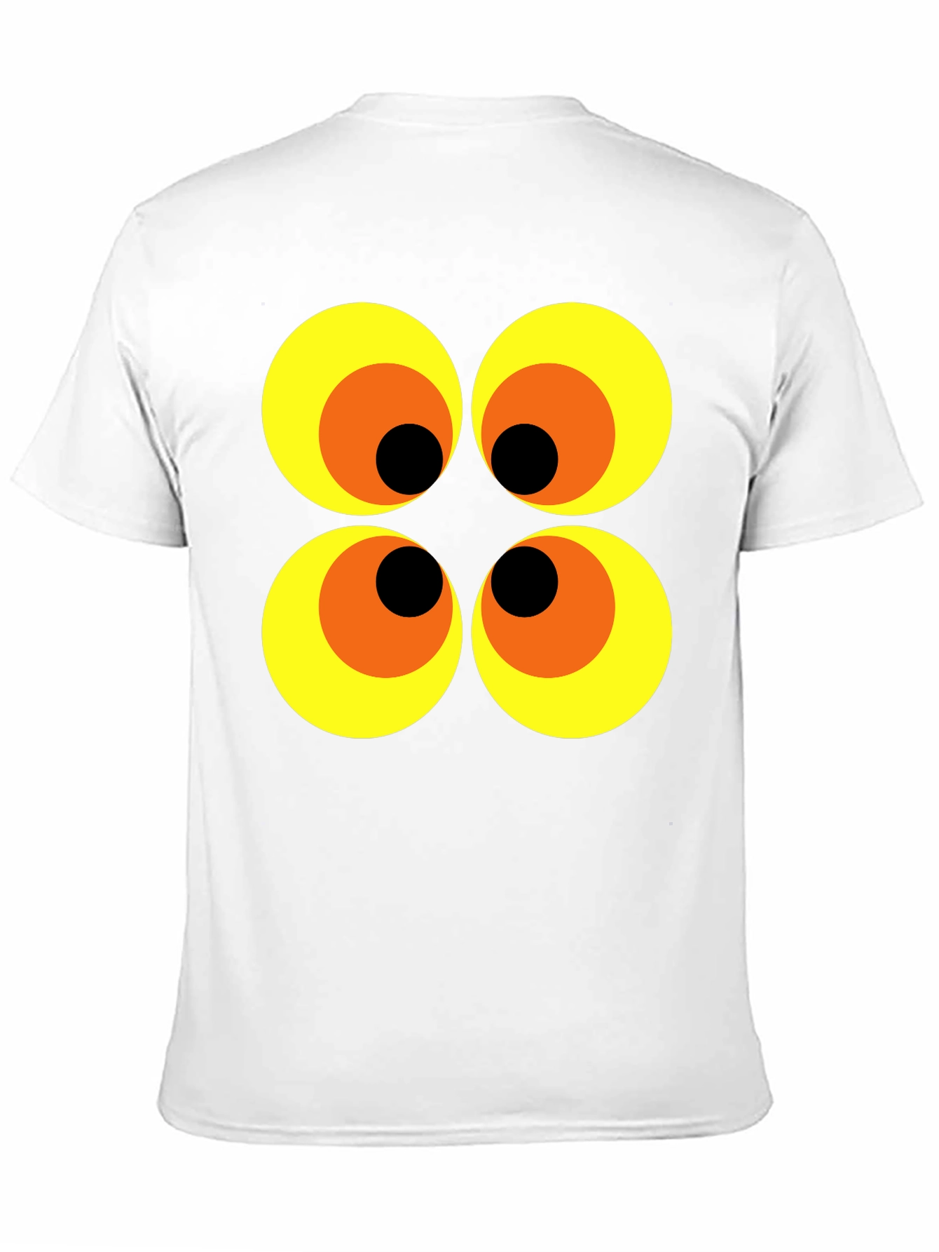 Retro Mod Circles Graphic Tee - Black