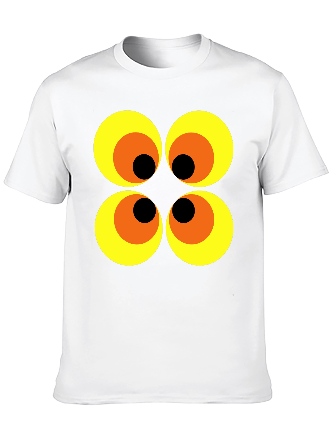 Retro Mod Circles Graphic Tee - Black
