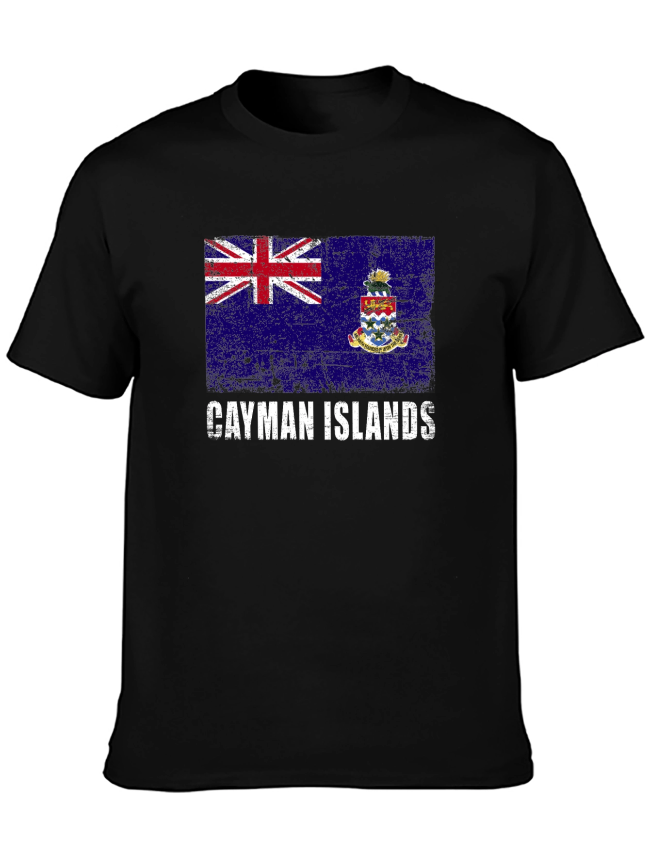 Cayman Islands Flag Graphic T-Shirt
