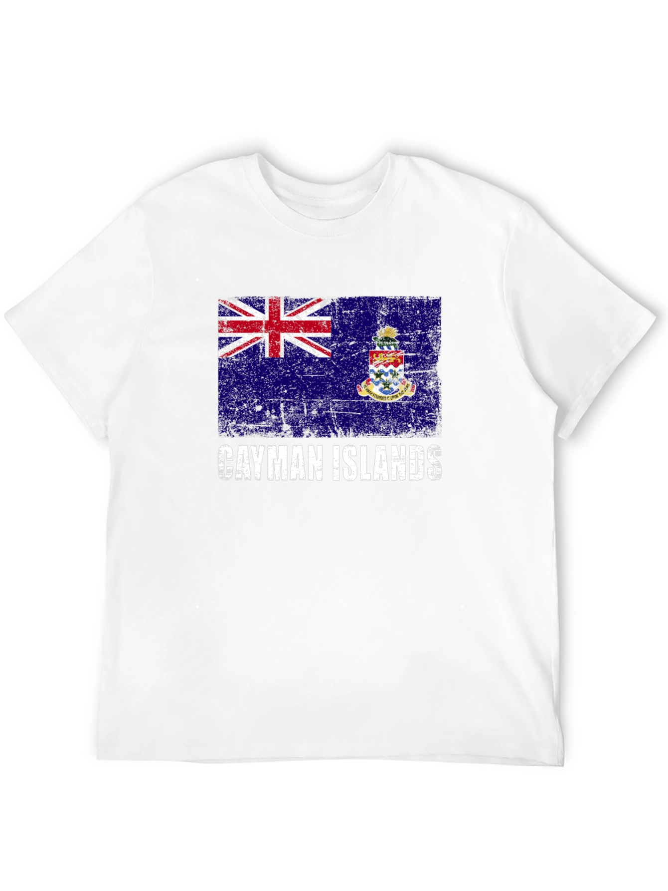 Cayman Islands Flag Graphic T-Shirt