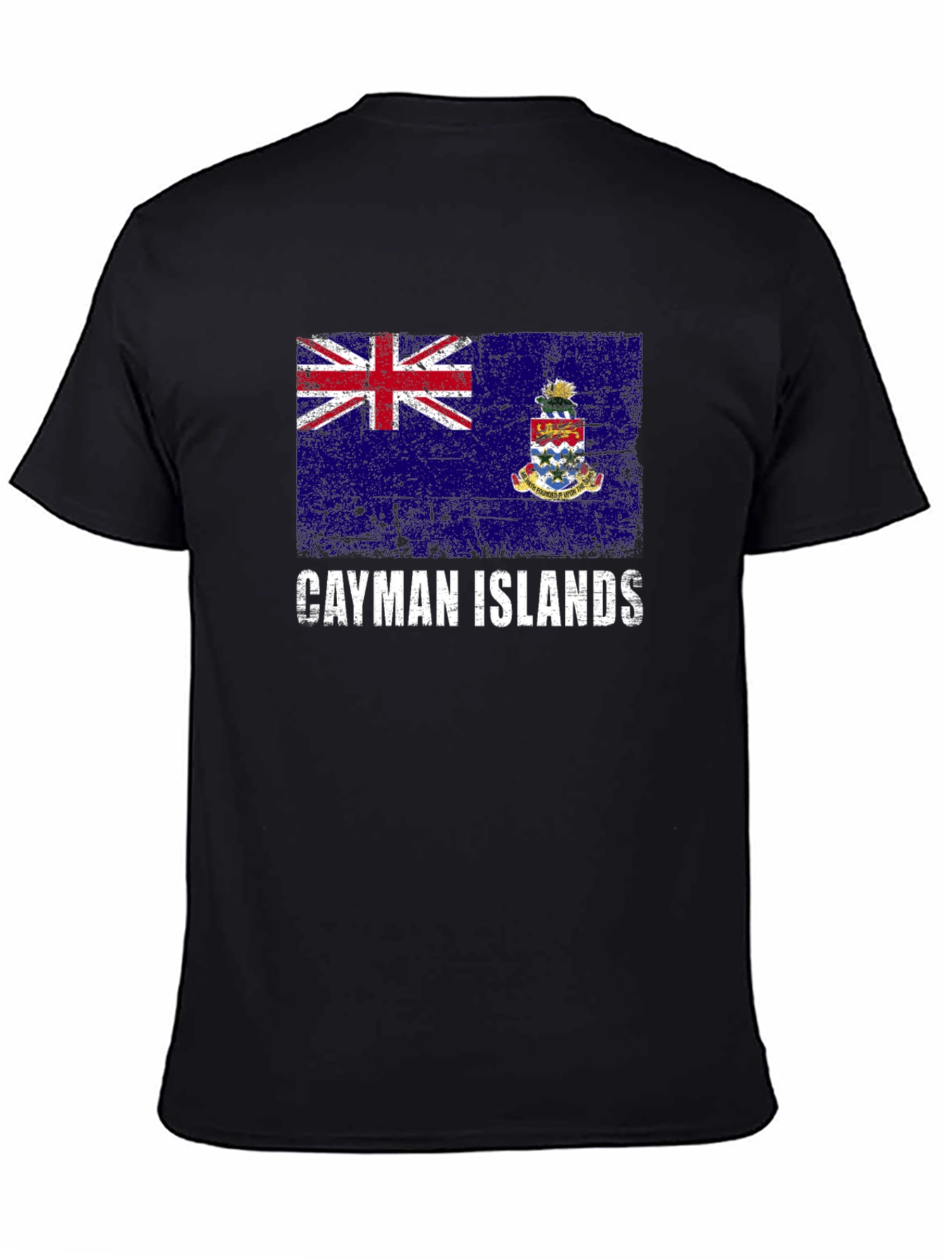 Cayman Islands Flag Graphic T-Shirt
