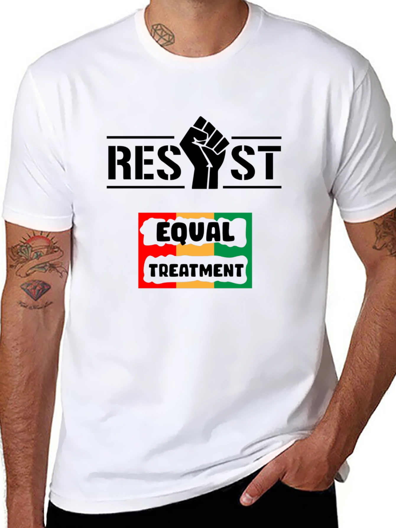 Resist Equal Treatment Graphic T-Shirt