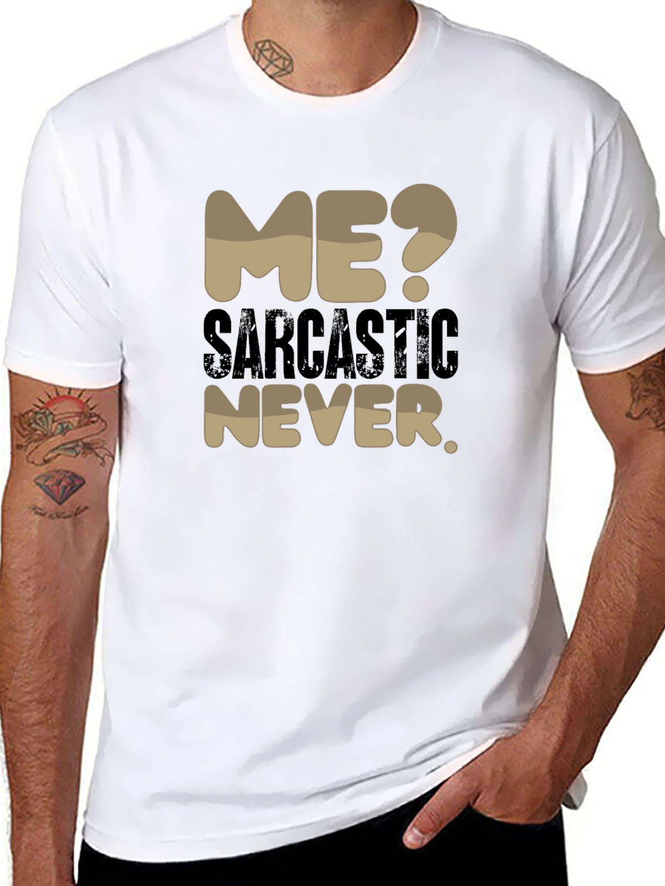 Sarcastic Never Graphic Tee