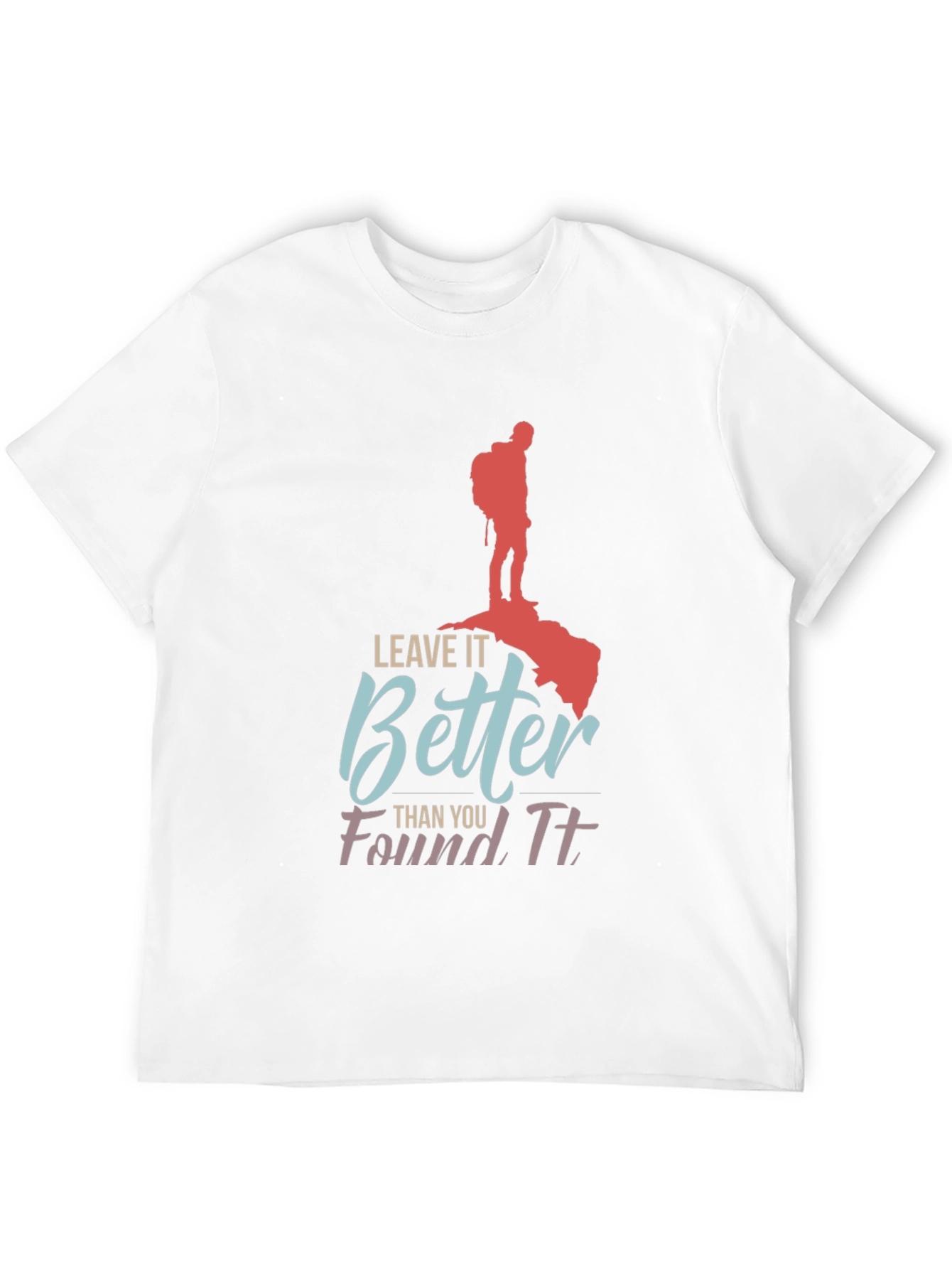 Leave It Better Found It Black T-Shirt