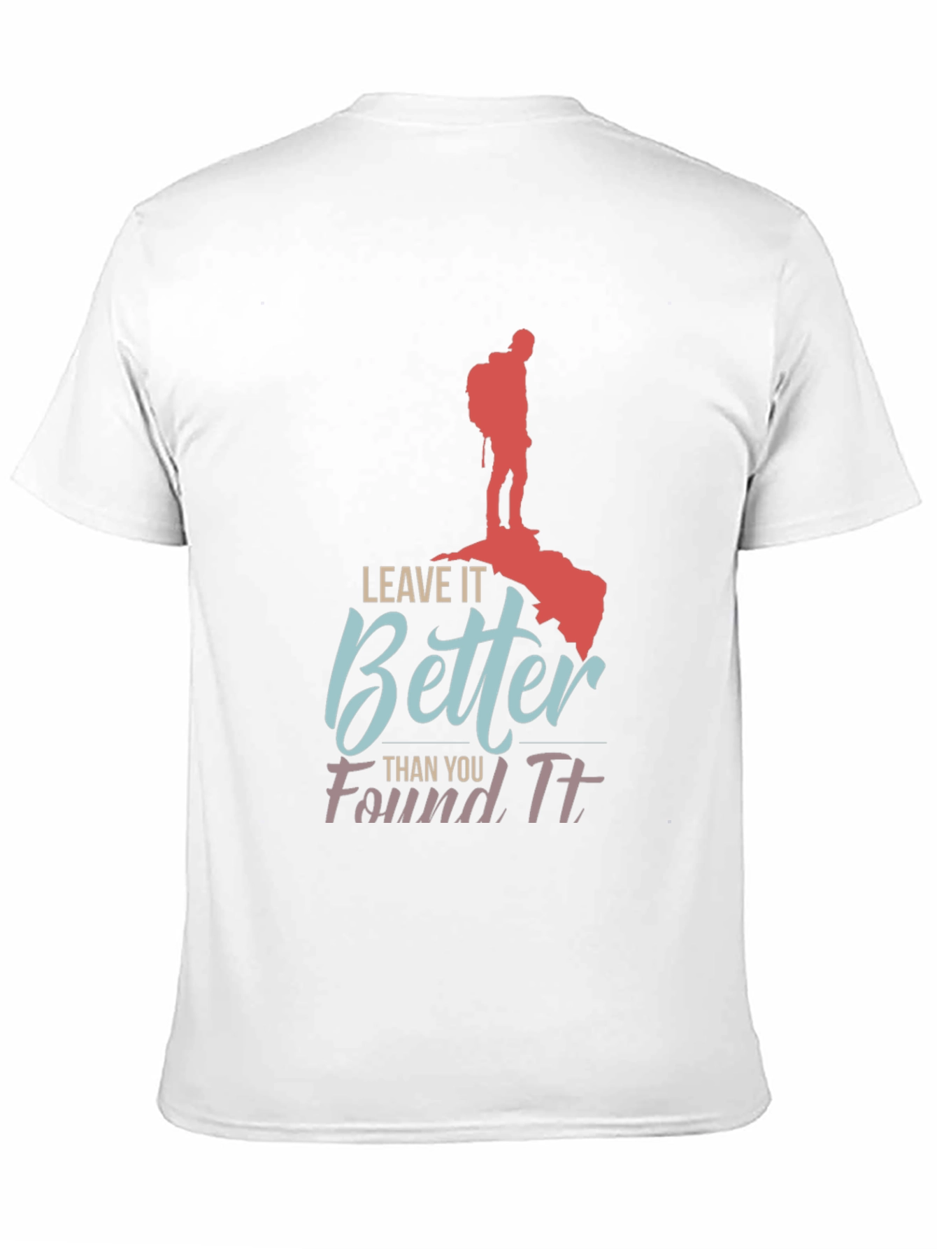 Leave It Better Found It Black T-Shirt