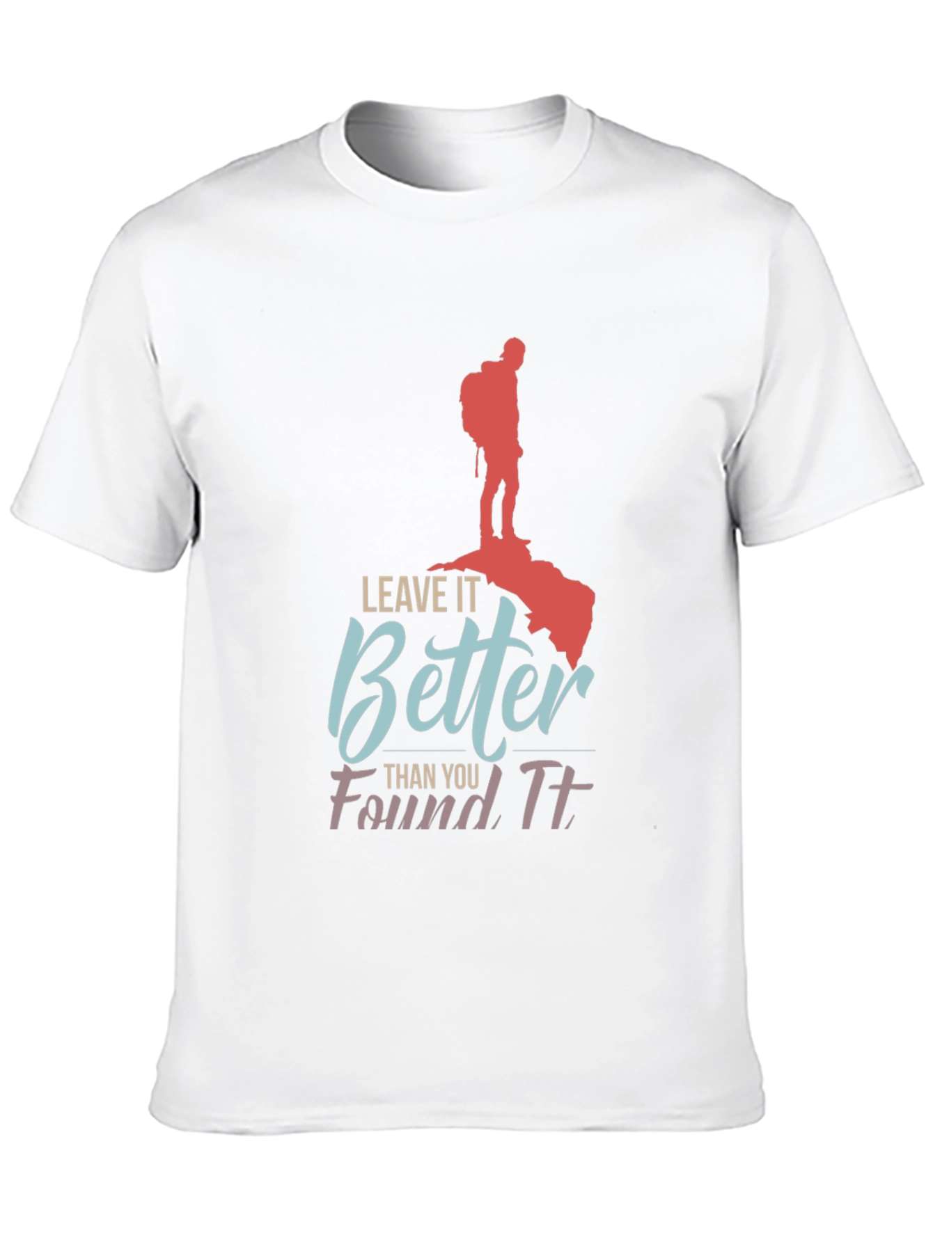 Leave It Better Found It Black T-Shirt