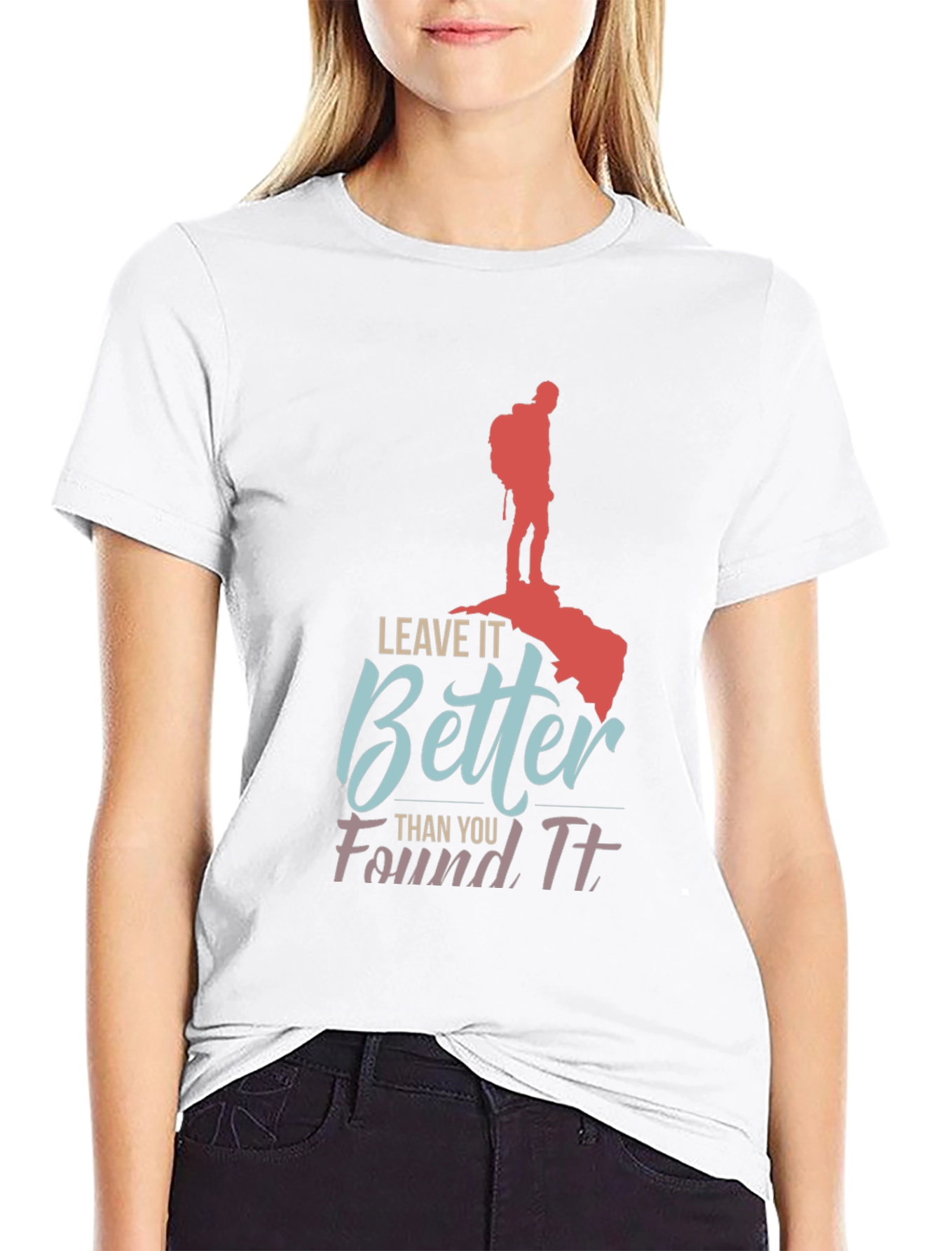 Leave It Better Found It Black T-Shirt