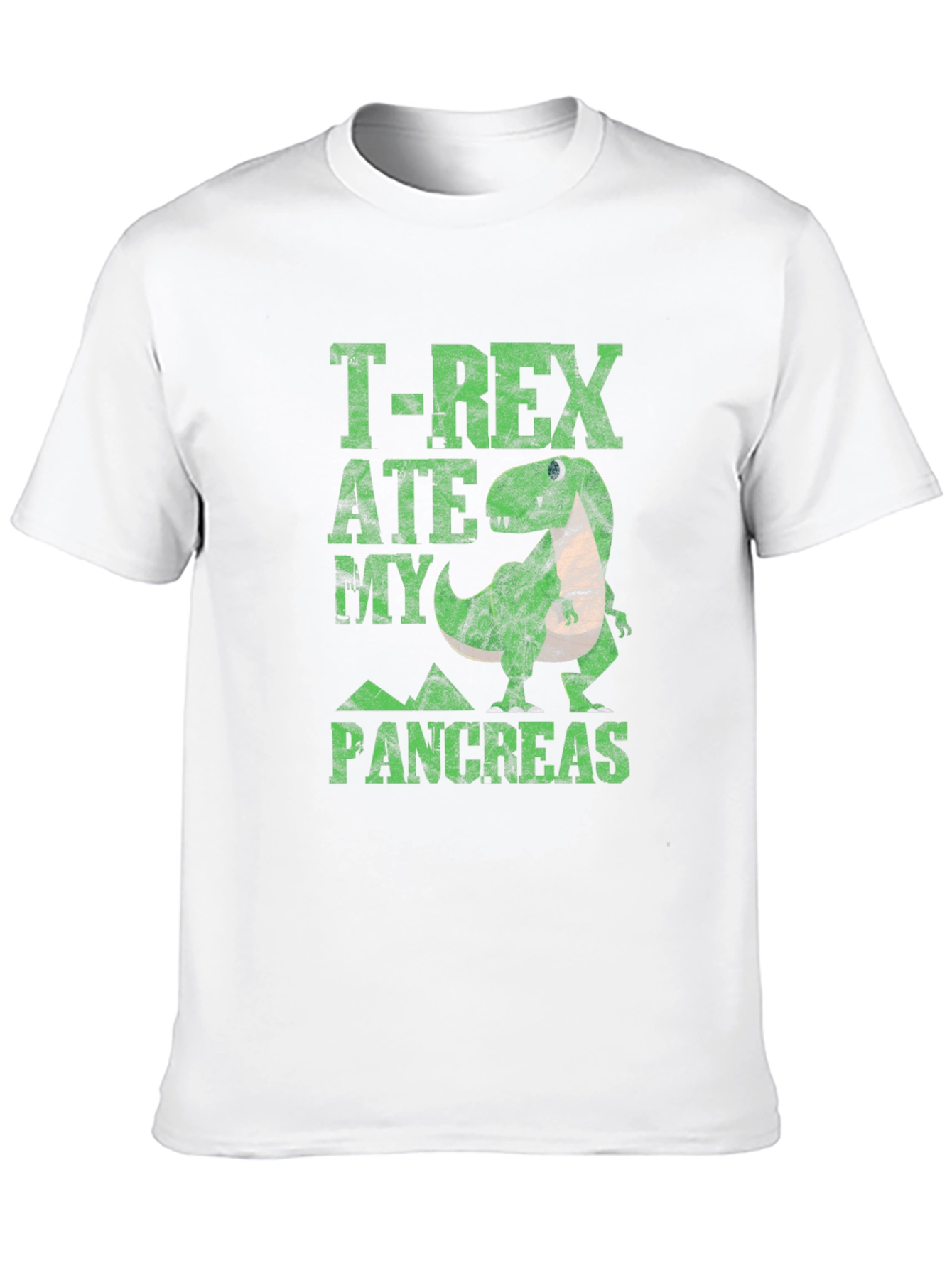 T-Rex Ate My Pancreas Graphic Tee