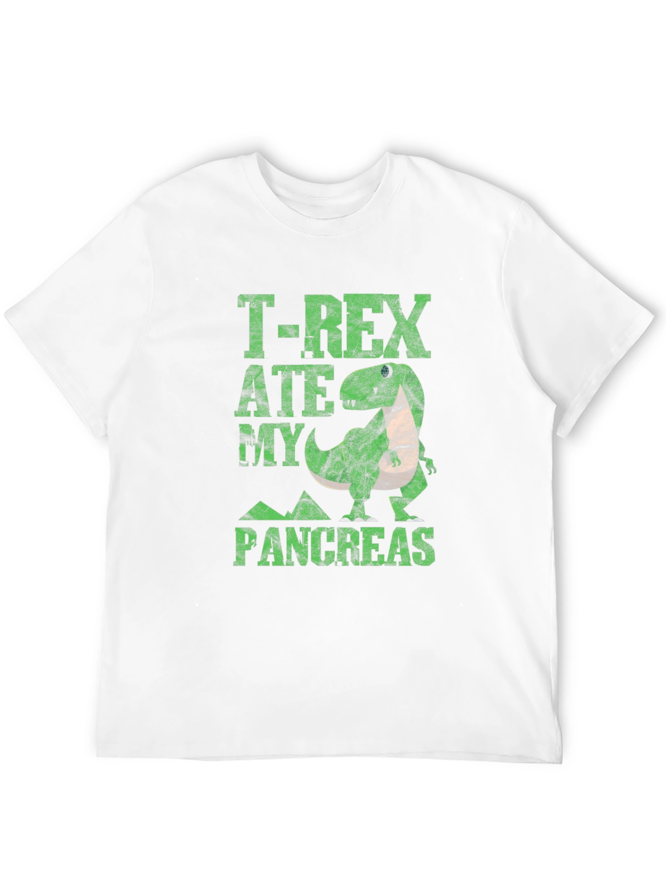 T-Rex Ate My Pancreas Graphic Tee