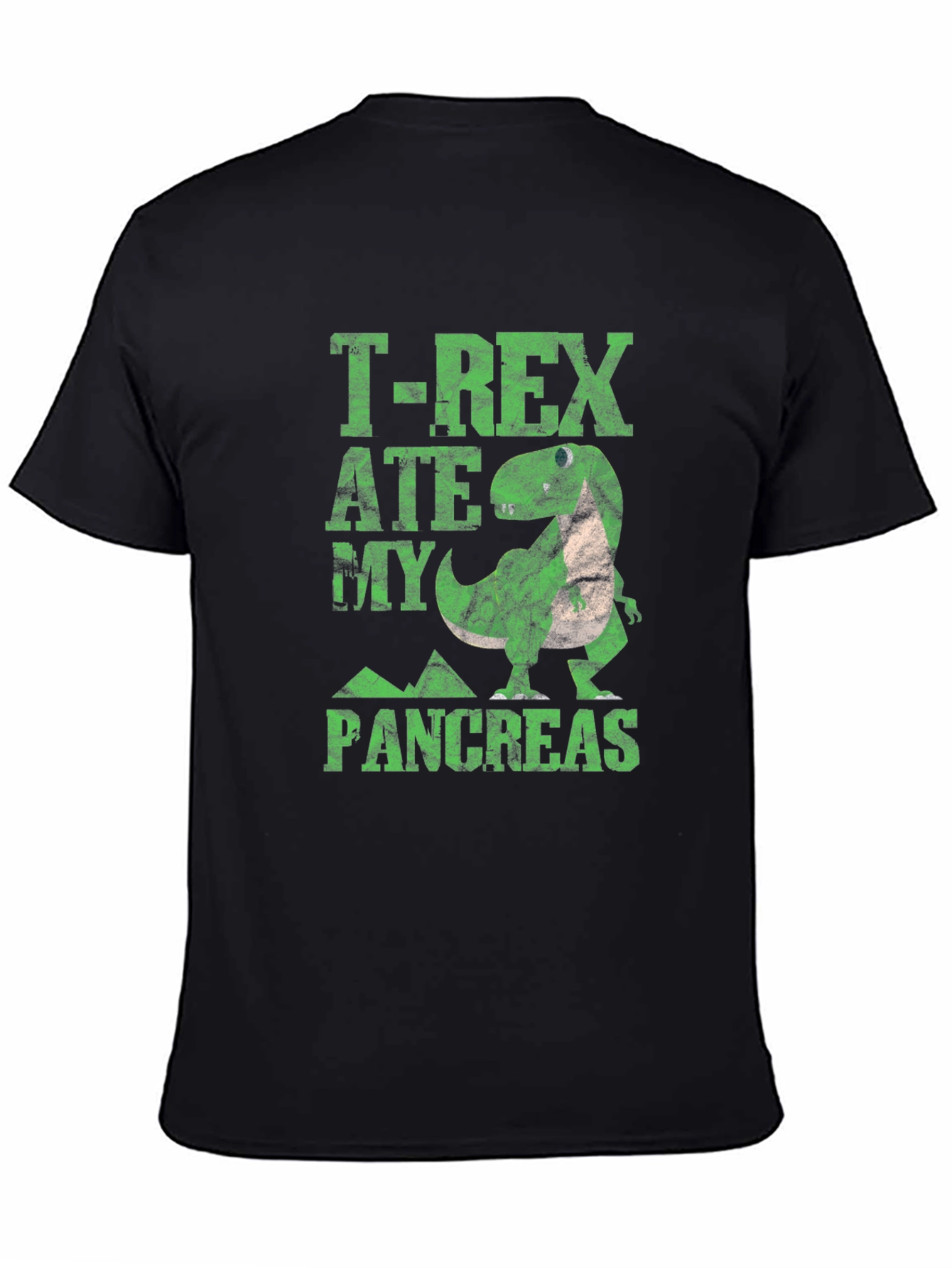 T-Rex Ate My Pancreas Graphic Tee