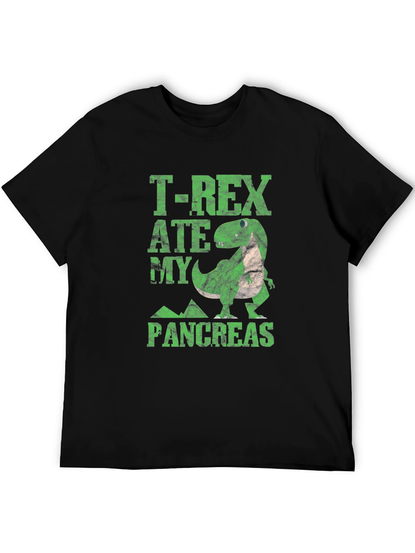 T-Rex Ate My Pancreas Graphic Tee