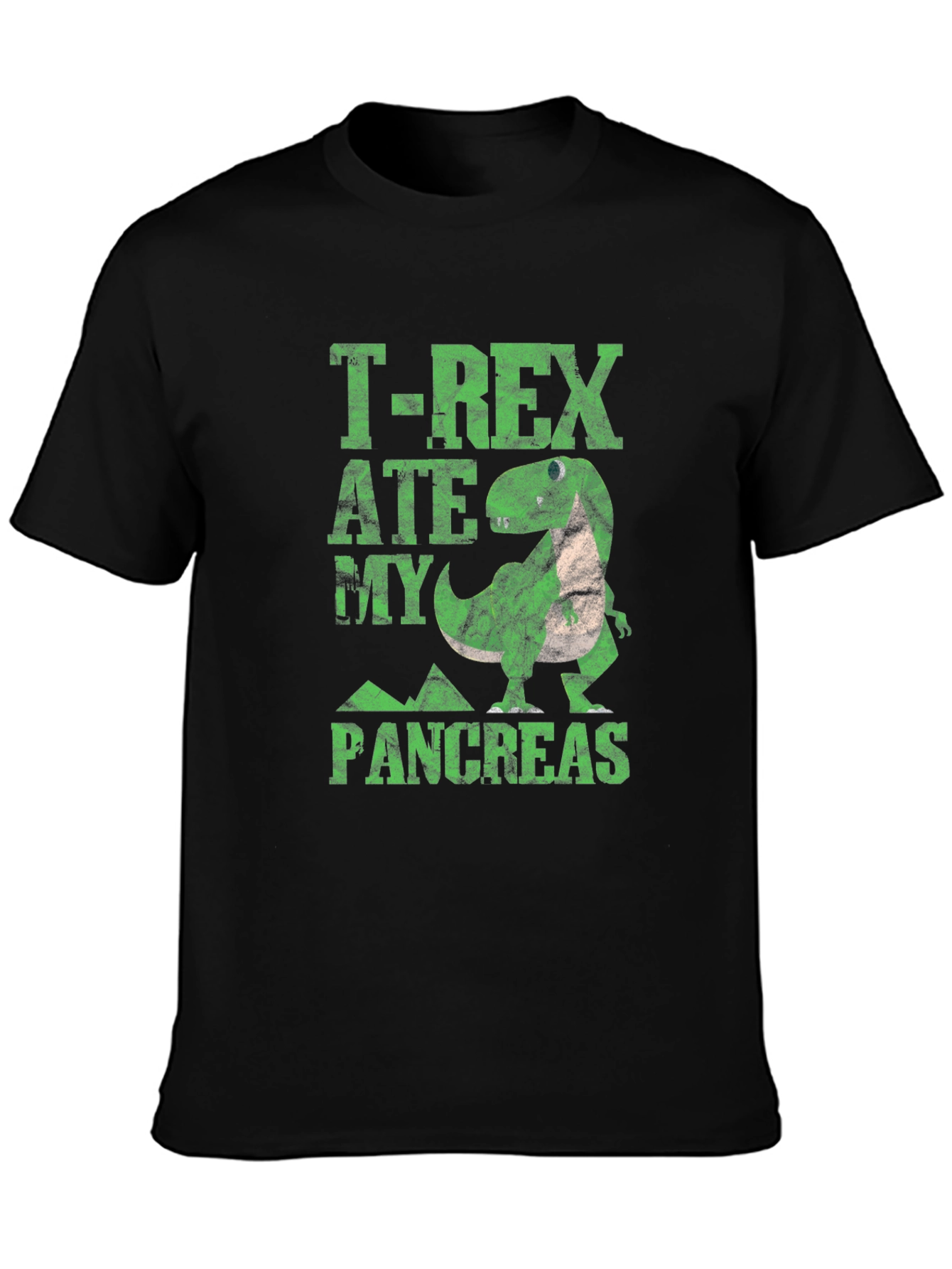 T-Rex Ate My Pancreas Graphic Tee