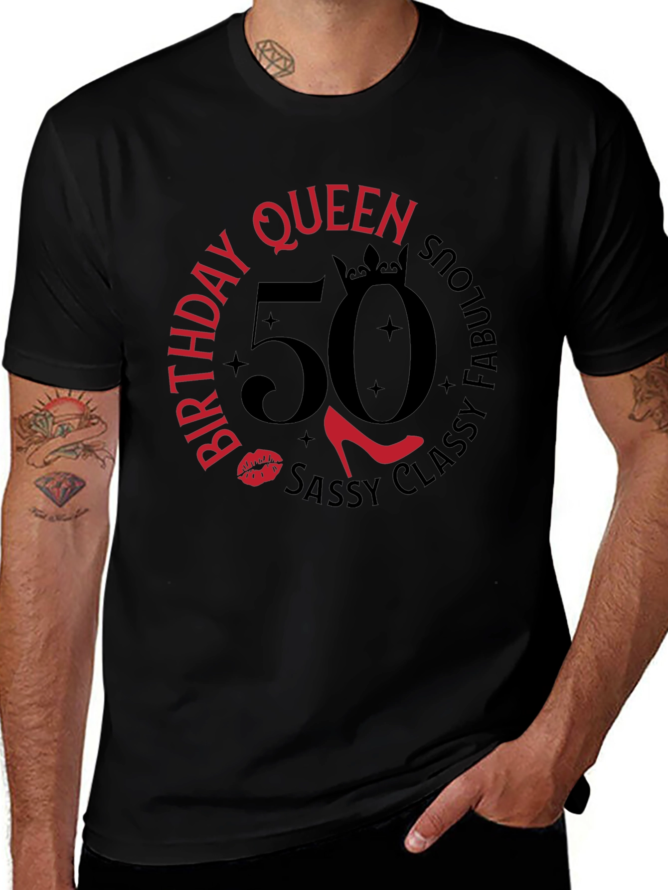 Birthday Queen 50th T-Shirt